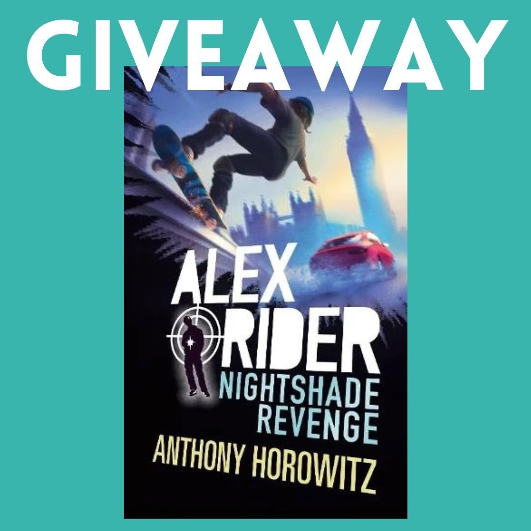 GIVEAWAY!!!
To celebrate World Book Night and our upcoming event with @anthonyhorowitz100 we are giving away a copy of his wonderful new book Nightshade Revenge (Alex Rider).

&ldquo;The sinister cult of brainwashed children causes more problems for 