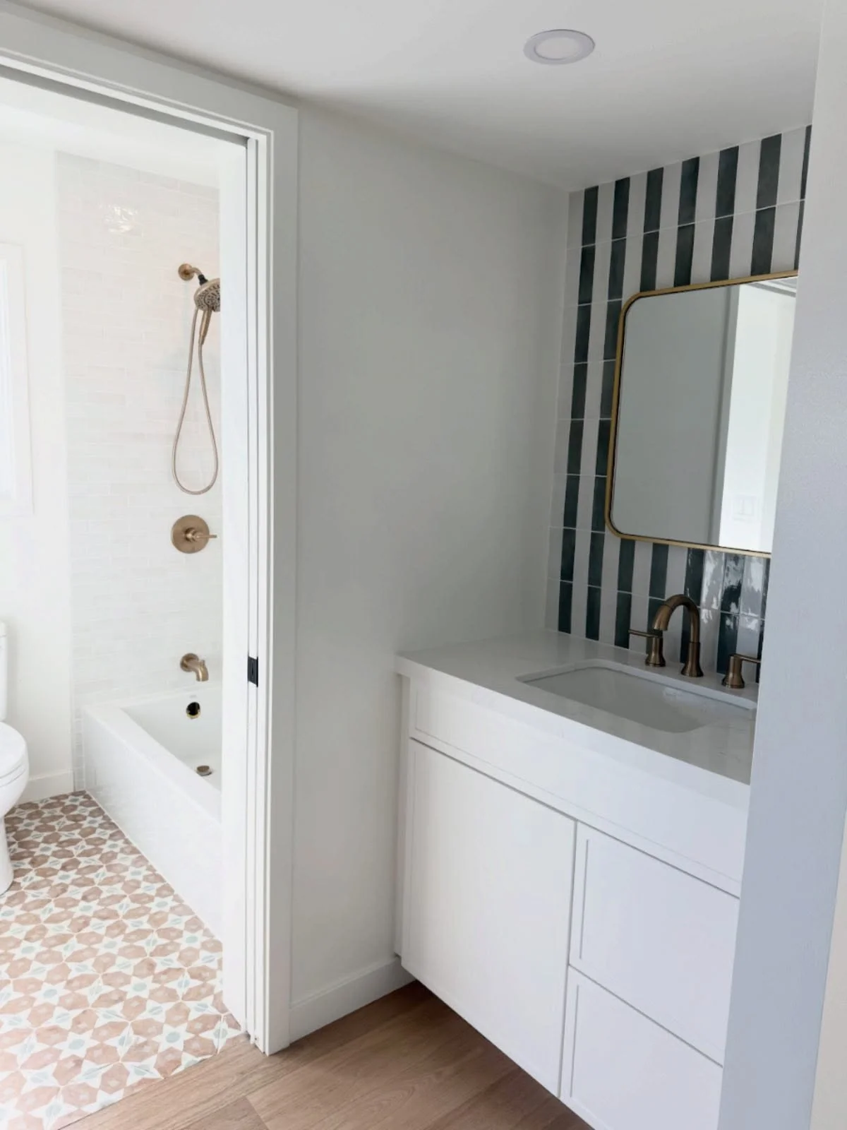 This stunning Spanish-style bungalow blends traditional charm with modern flair