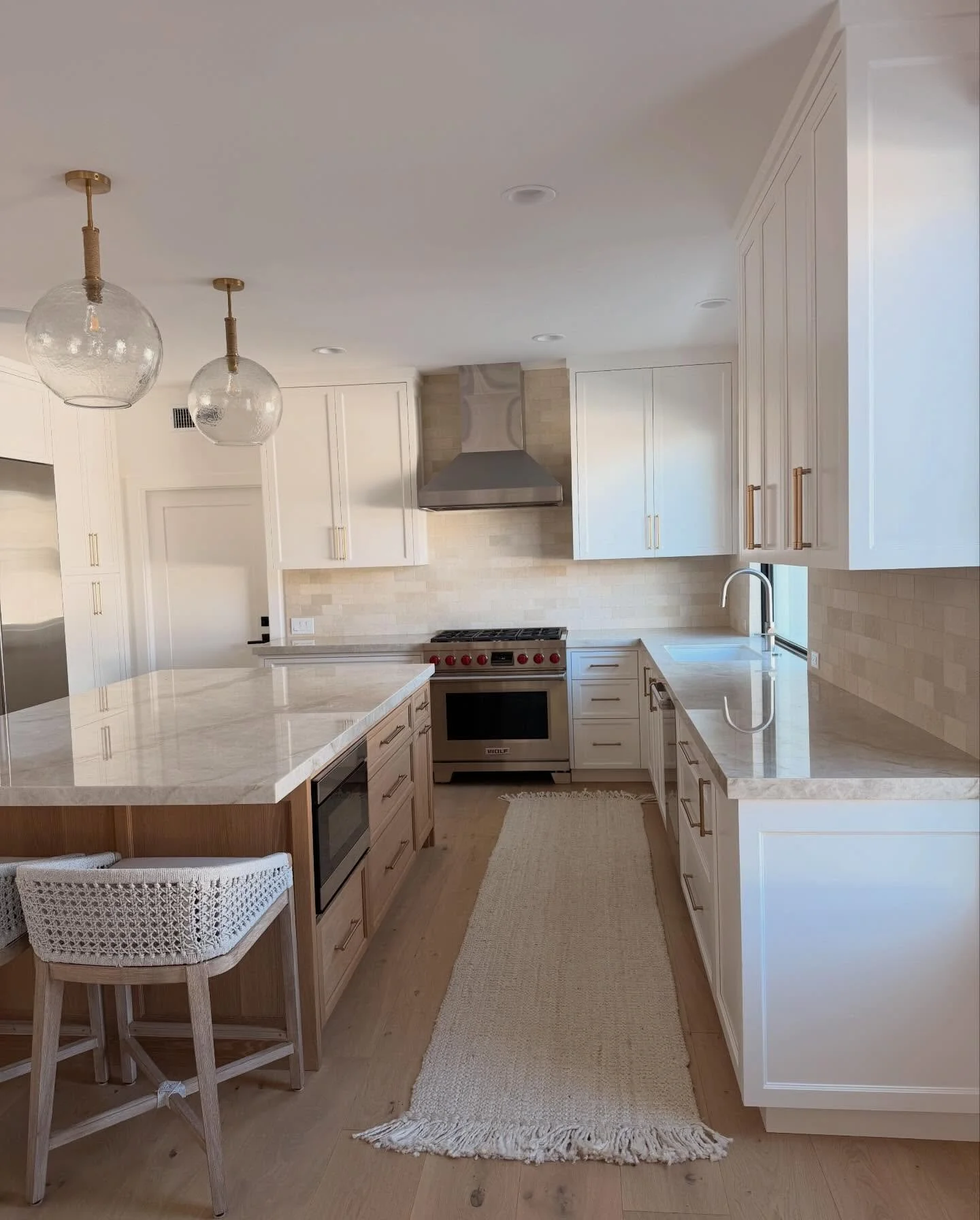 Where the Heart of the Home gets a Stunning New Look! 👀 HB Beach House Kitchen Remodel ✨Swipe for the..you called it..Before &amp; After!