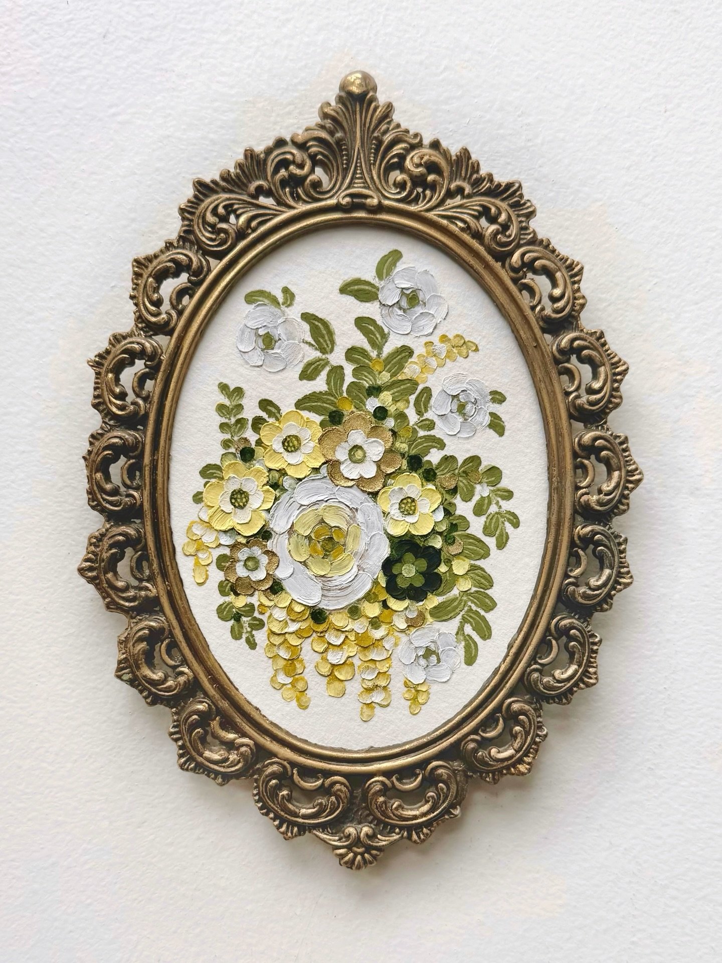 Blooms inspired by &lsquo;Serene Egrets&rsquo;🤍🌿 My newest oil pastel collection (4 pieces) launches this Friday 2/20 at 6pm est!! #oilpastel #fineart #instagramartist #oilpastelpainting