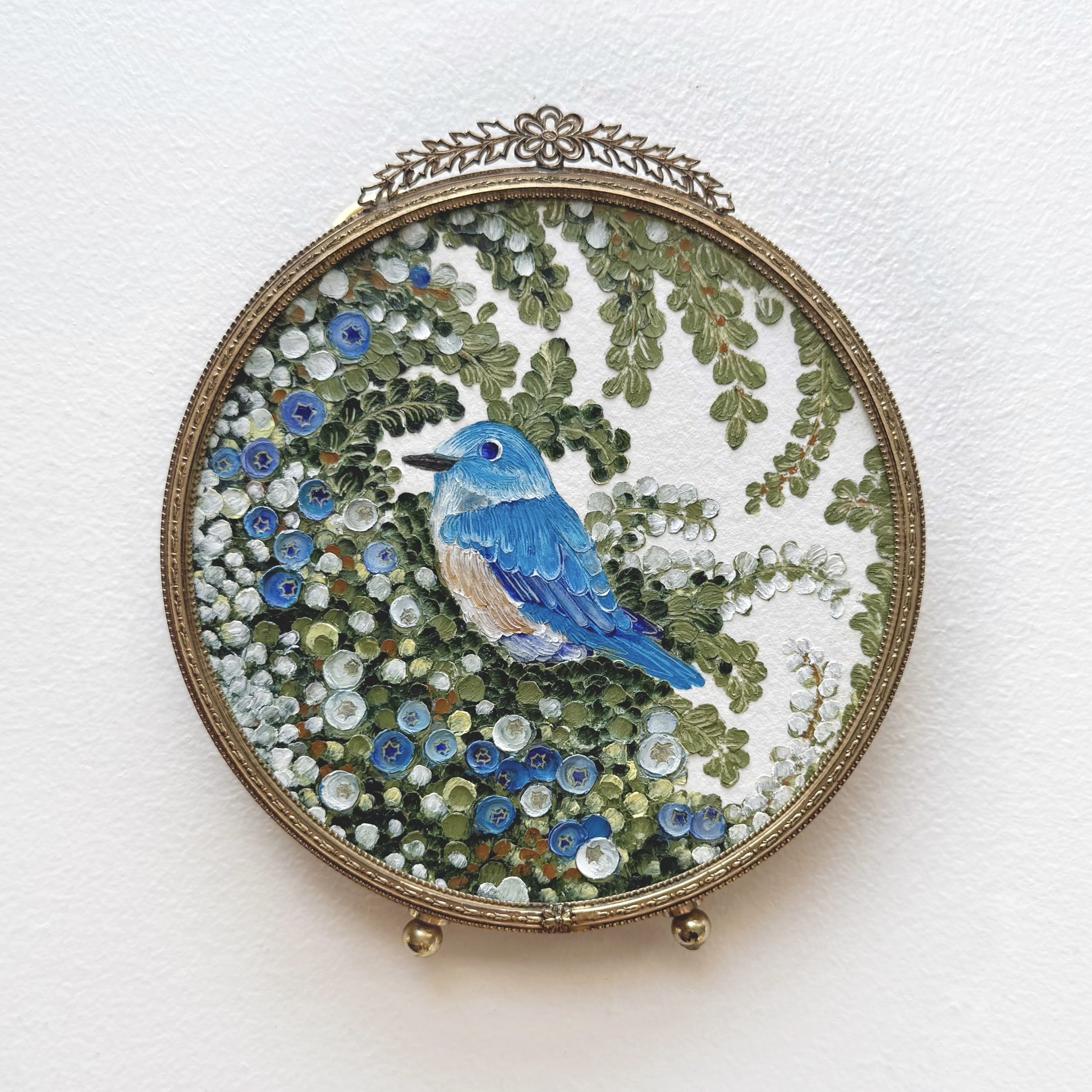 Within the Berries ft. Eastern Bluebird