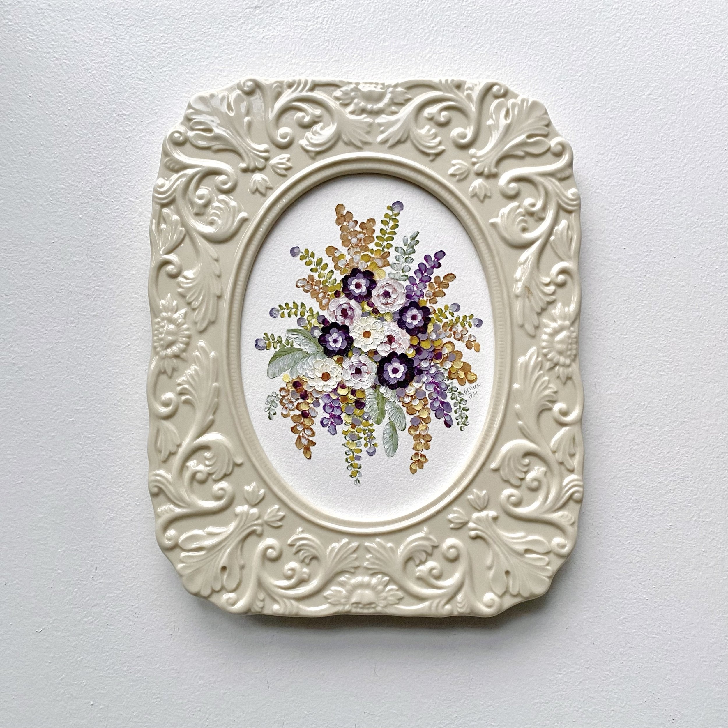 Painted Pressed Flowers xi