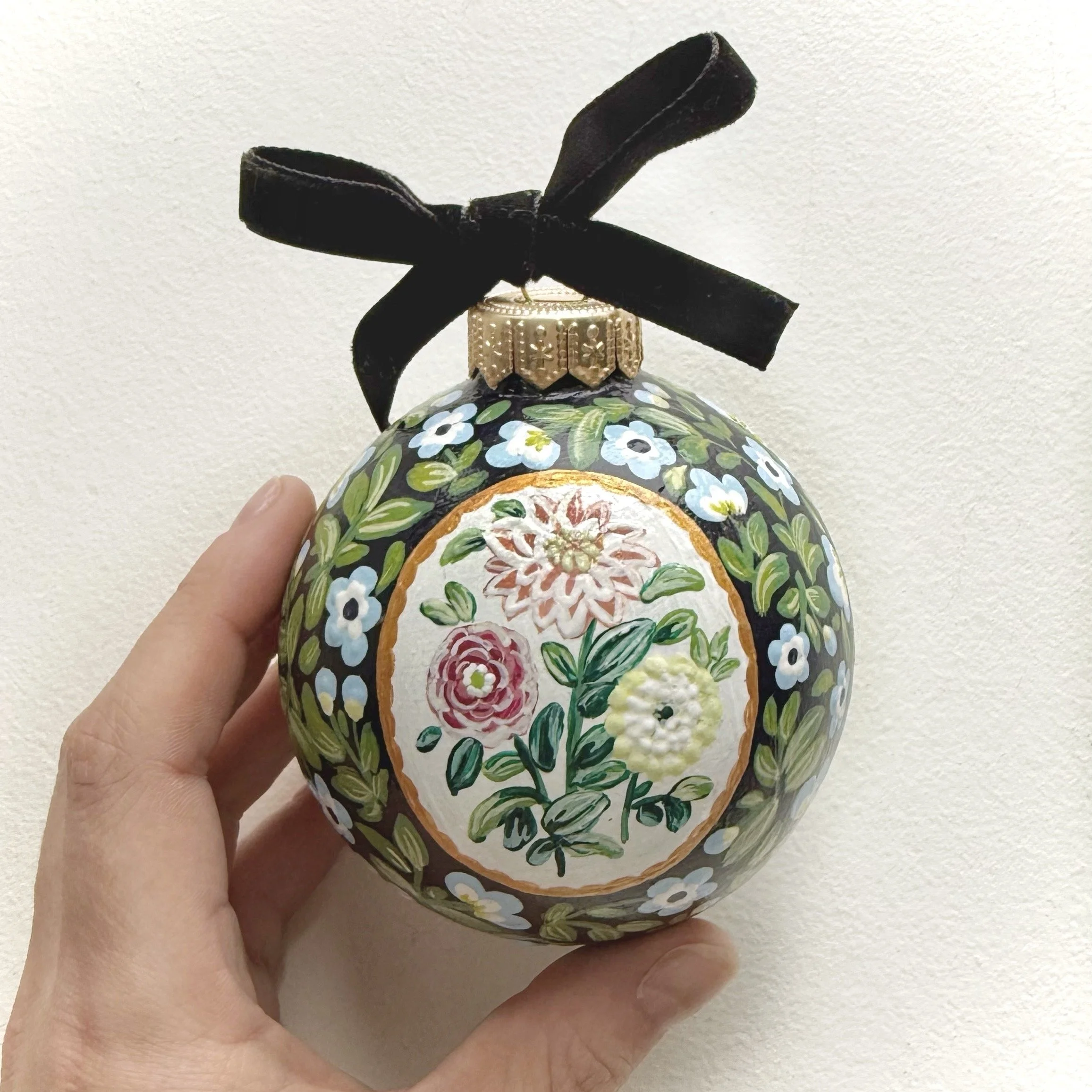 Summer Dahlias (Ornament)