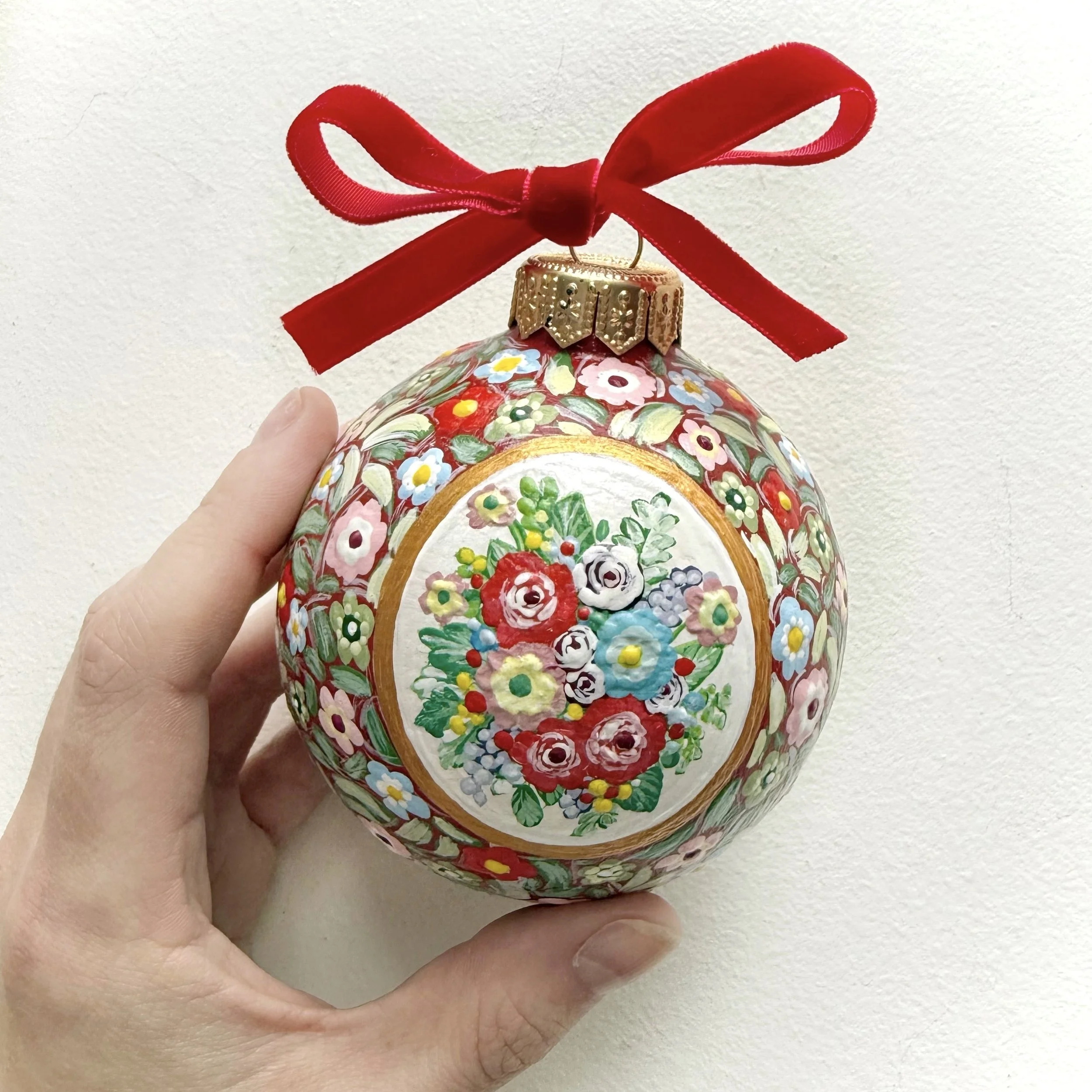 Valentine Blooms ii (Ornament)