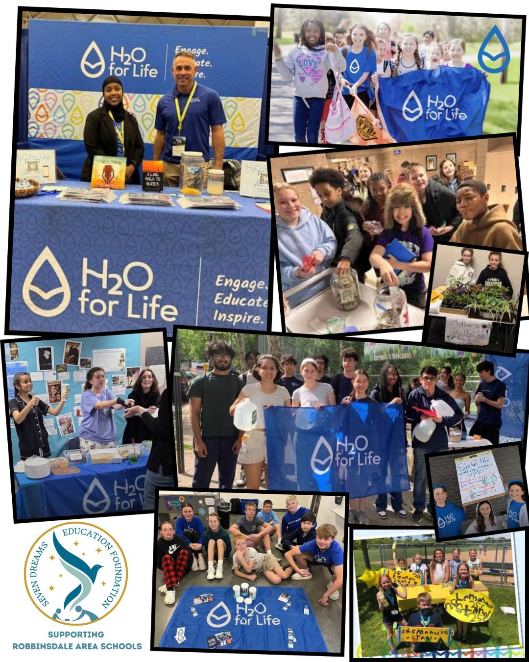 Calling all teachers in Robbinsdale Area Schools! ⁠
⁠
H2O for Life, a Minnesota-based nonprofit, has a great mini-grant opportunity for service-learning projects focused on international access to clean water for students! ⁠
⁠
Click the link in bio t