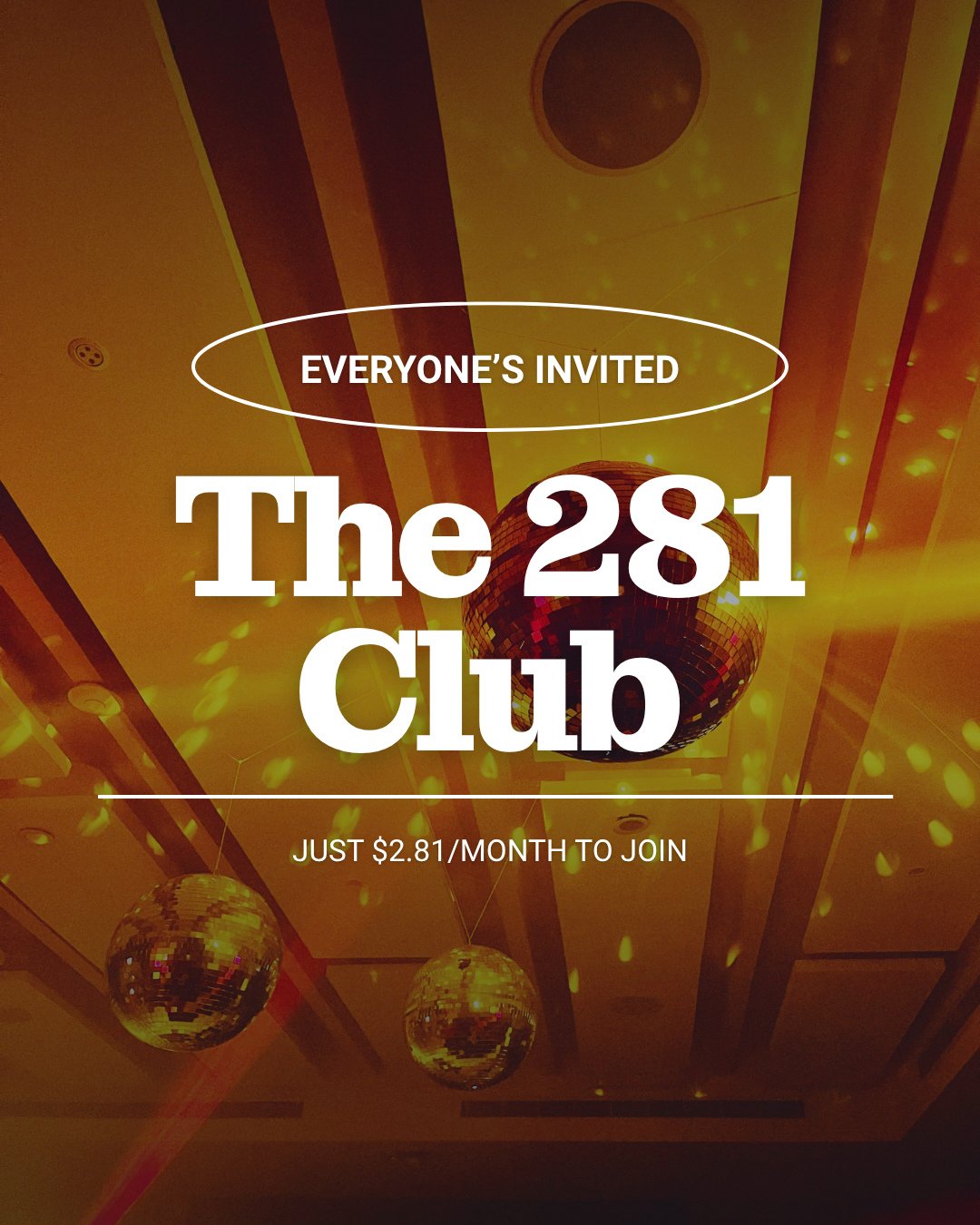 A new "club" is in town, and everyone is welcome to join! ⁠
⁠
Just set up a monthly donation of $2.81 or more to Seven Dreams, and you're in! There's something in it for you, too: 281 Club members will get early, expanded access to our earl