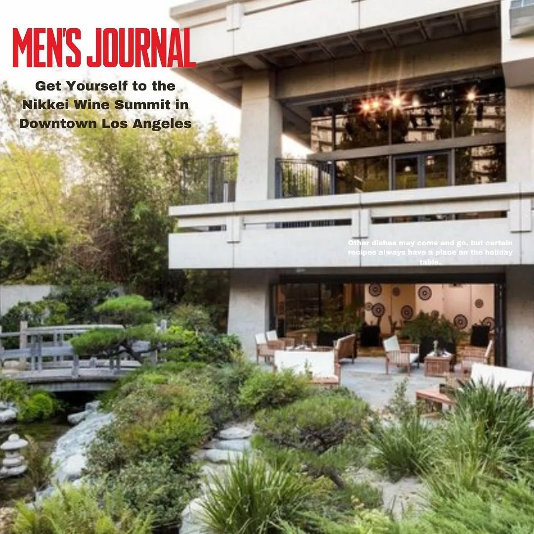 Do as @mensjournal says and get yourself to the first annual Nikkei Wine Summit at the @jaccc_la this Saturday 🍷🍷

Since the early 1900s, Japanese immigrants have had a tremendous impact on California agriculture, from farming and landscaping to wi
