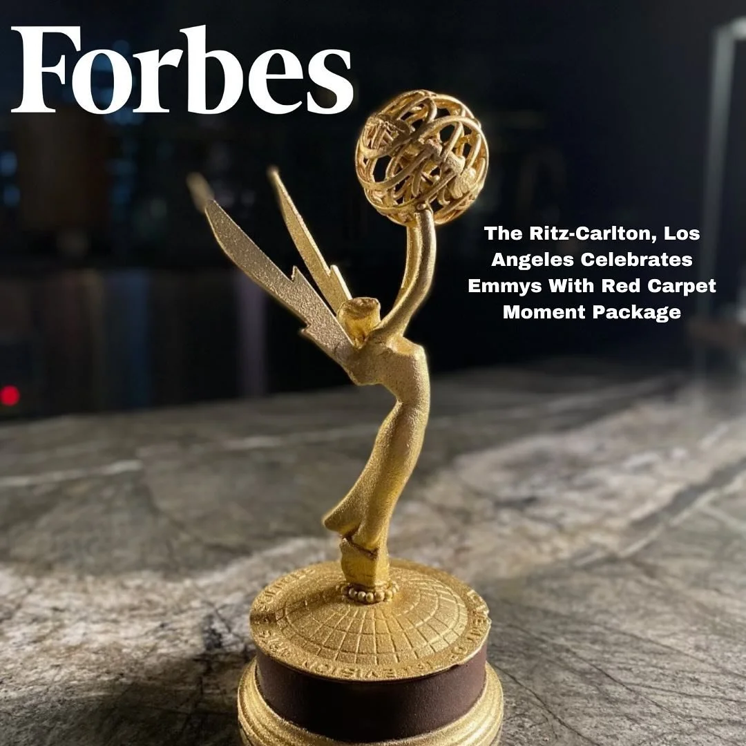 Emmys Weekend is here 🏆 As the official host hotel of the 76th annual Emmy awards show, The Ritz-Carlton, Los Angeles pampers and preps the brightest names in Hollywood for their big night of celebration 🧖🏽&zwj;♀️💅🏽Now, everybody can indulge the
