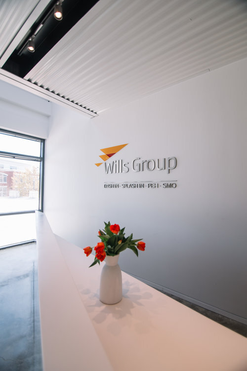 The Wills Group HQ Reception - Interior Design by Emotif