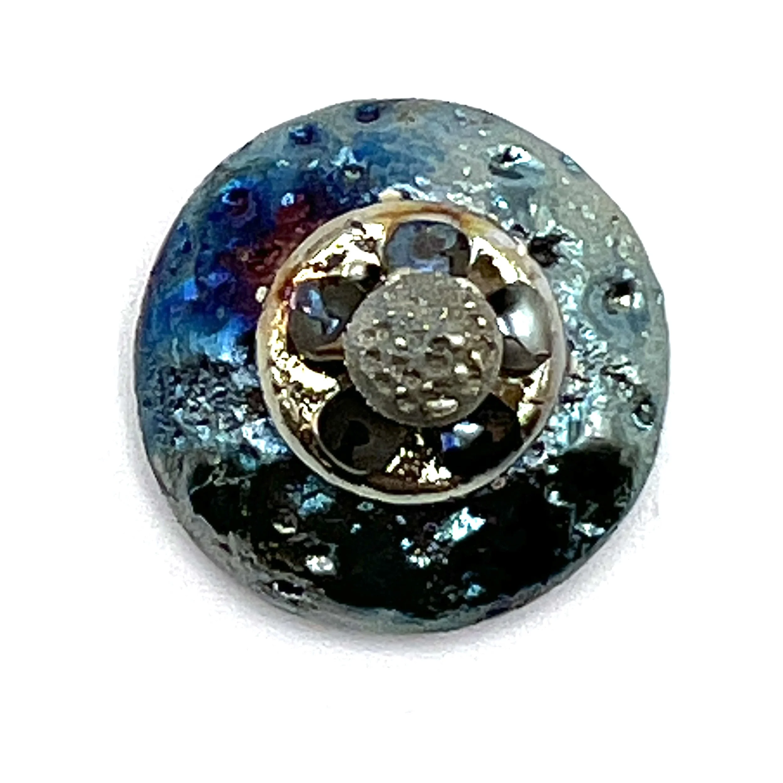 Raku Cabochon Jewelry Supply Handmade by MAKUstudio