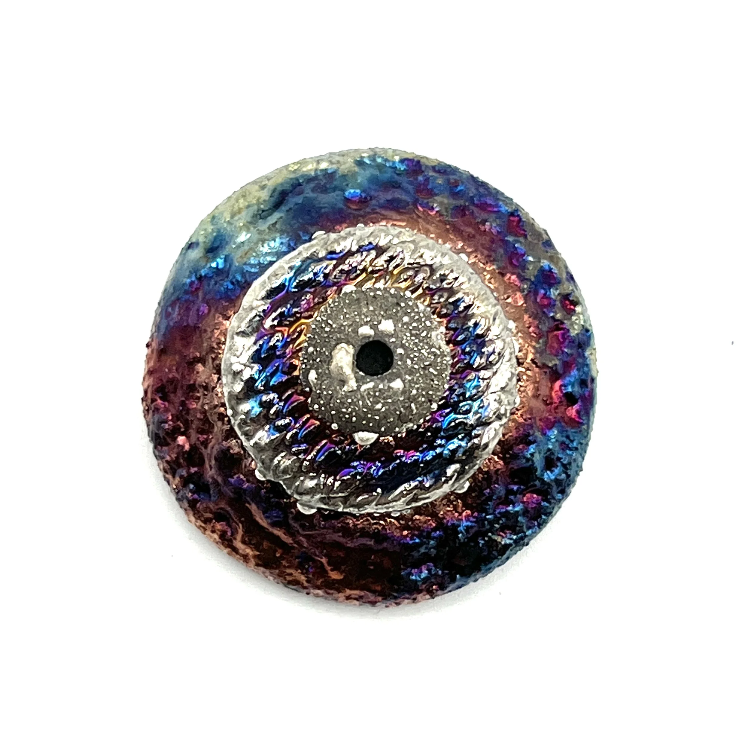 Raku Cabochon Jewelry Supply Handmade by MAKUstudio