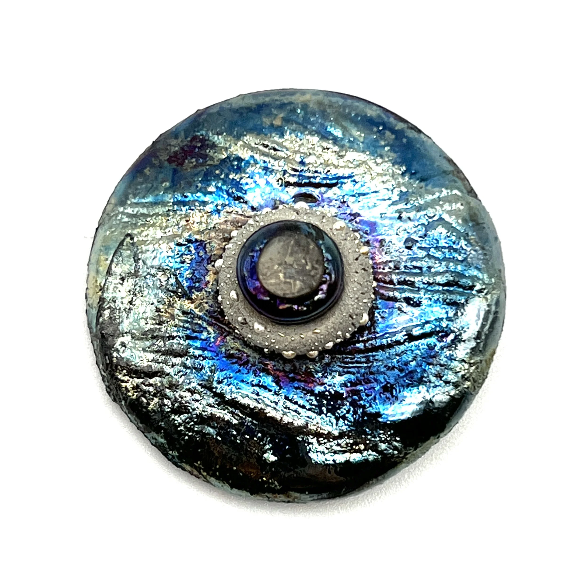 Raku Cabochon Jewelry Supply Handmade by MAKUstudio