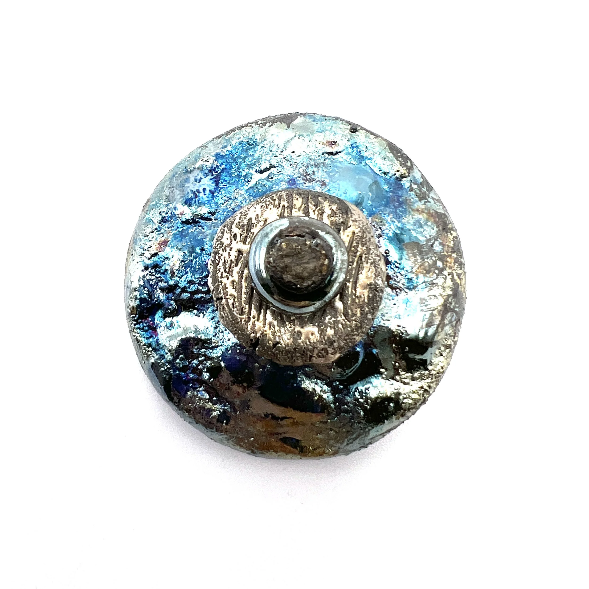 Raku Cabochon Jewelry Supply Handmade by MAKUstudio