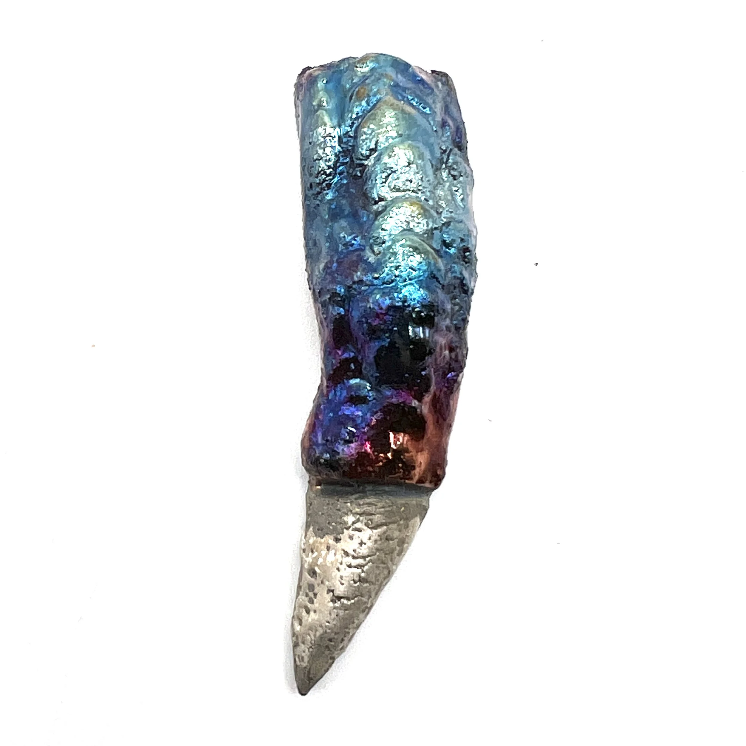 Raku Dragon Claw Cabochon Ceramic Jewelry Supply Handmade by MAKUstudio