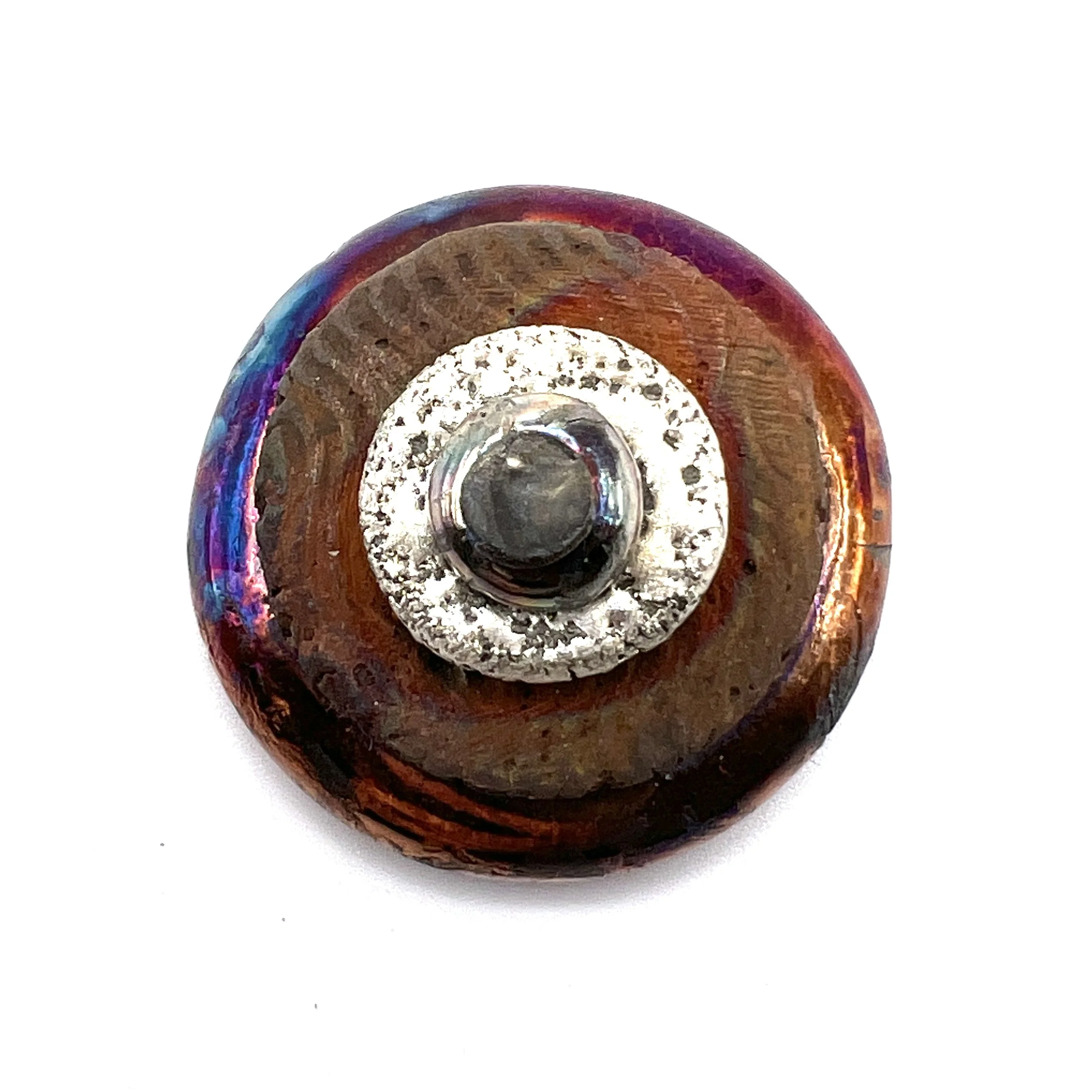 Raku Cabochon Jewelry Supply Handmade by MAKUstudio