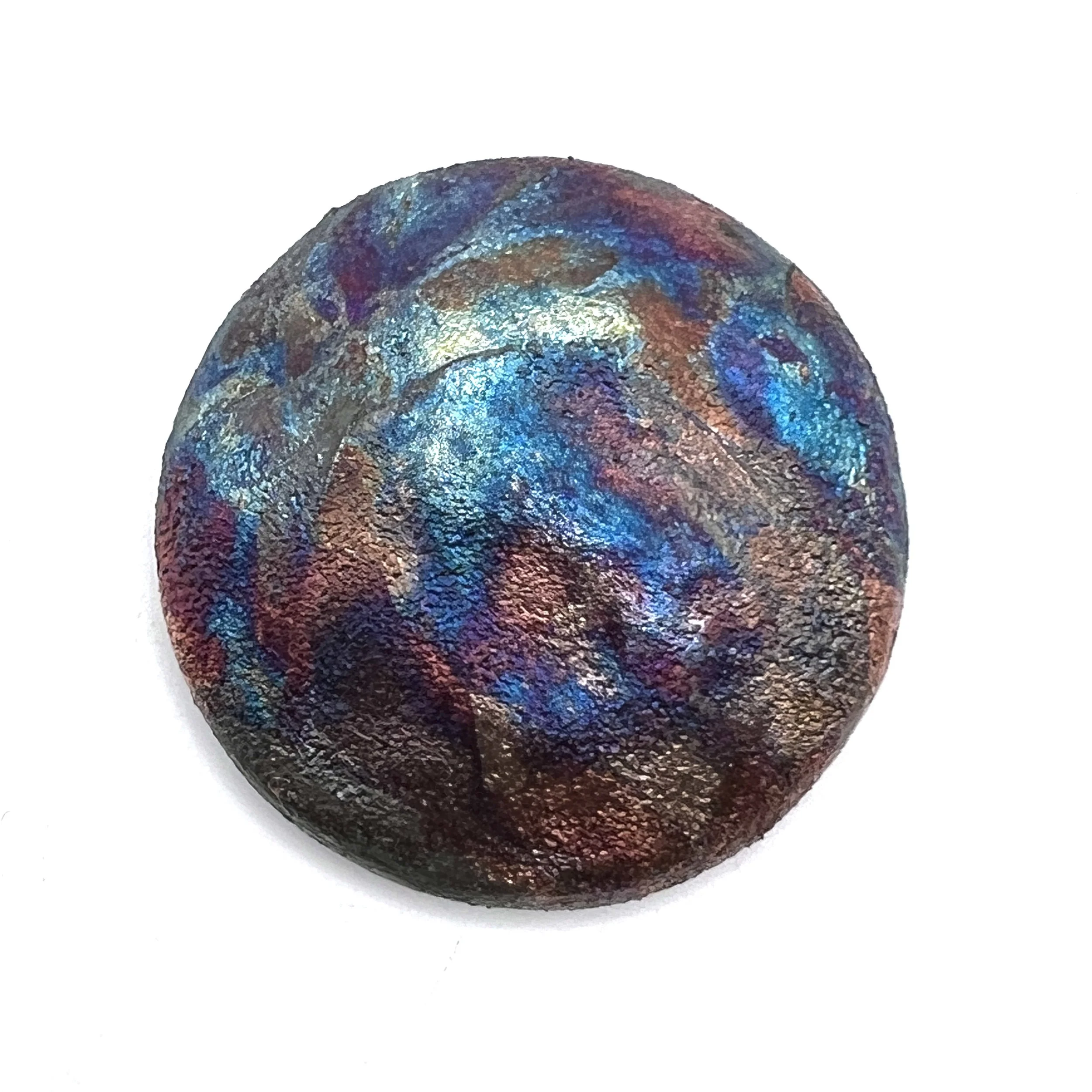 Studio Shed Raku Cabochon Jewelry Supply Handmade by MAKUstudio