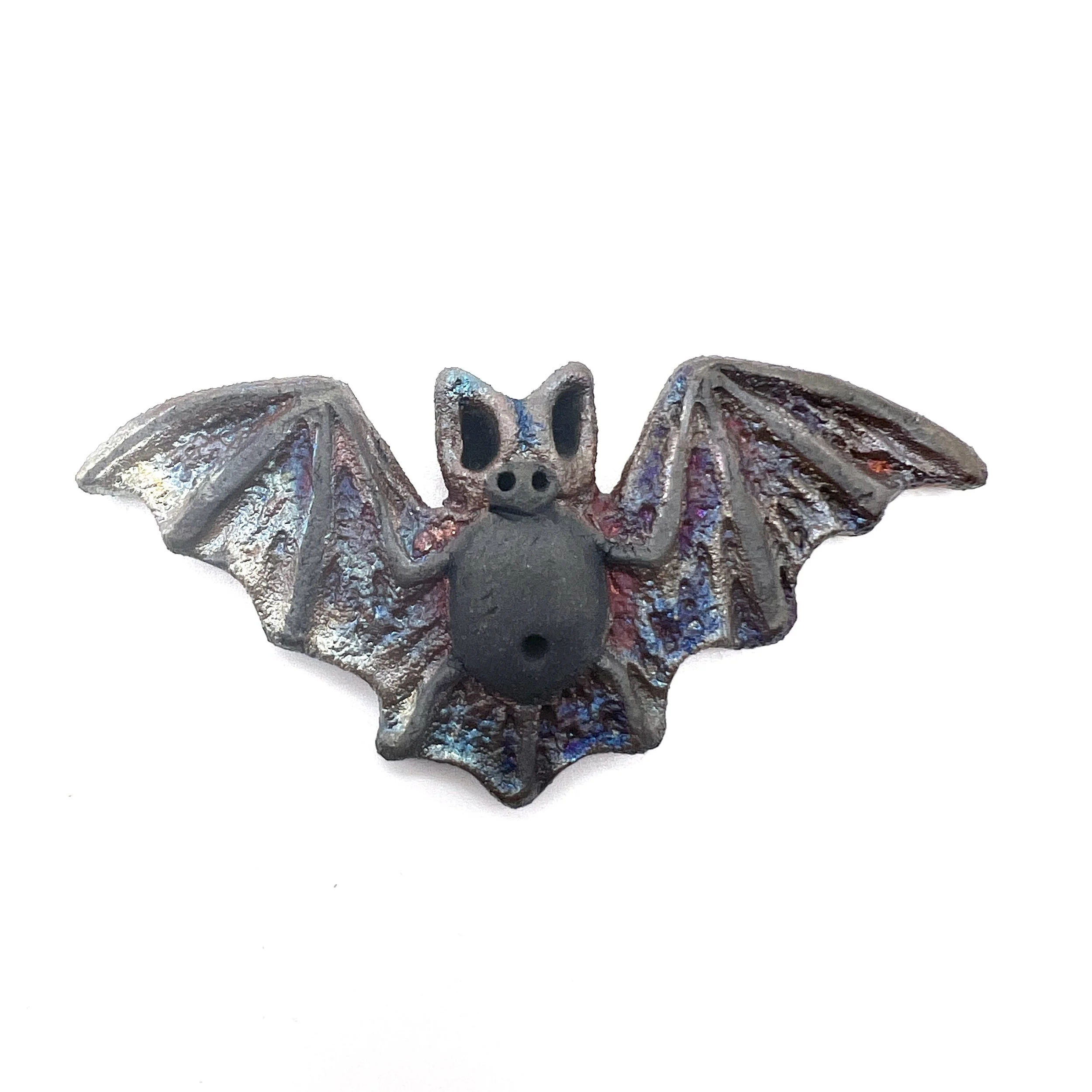 Raku Bat Cabochon Ceramic Jewelry Supply by MAKUstudio MAKU raku