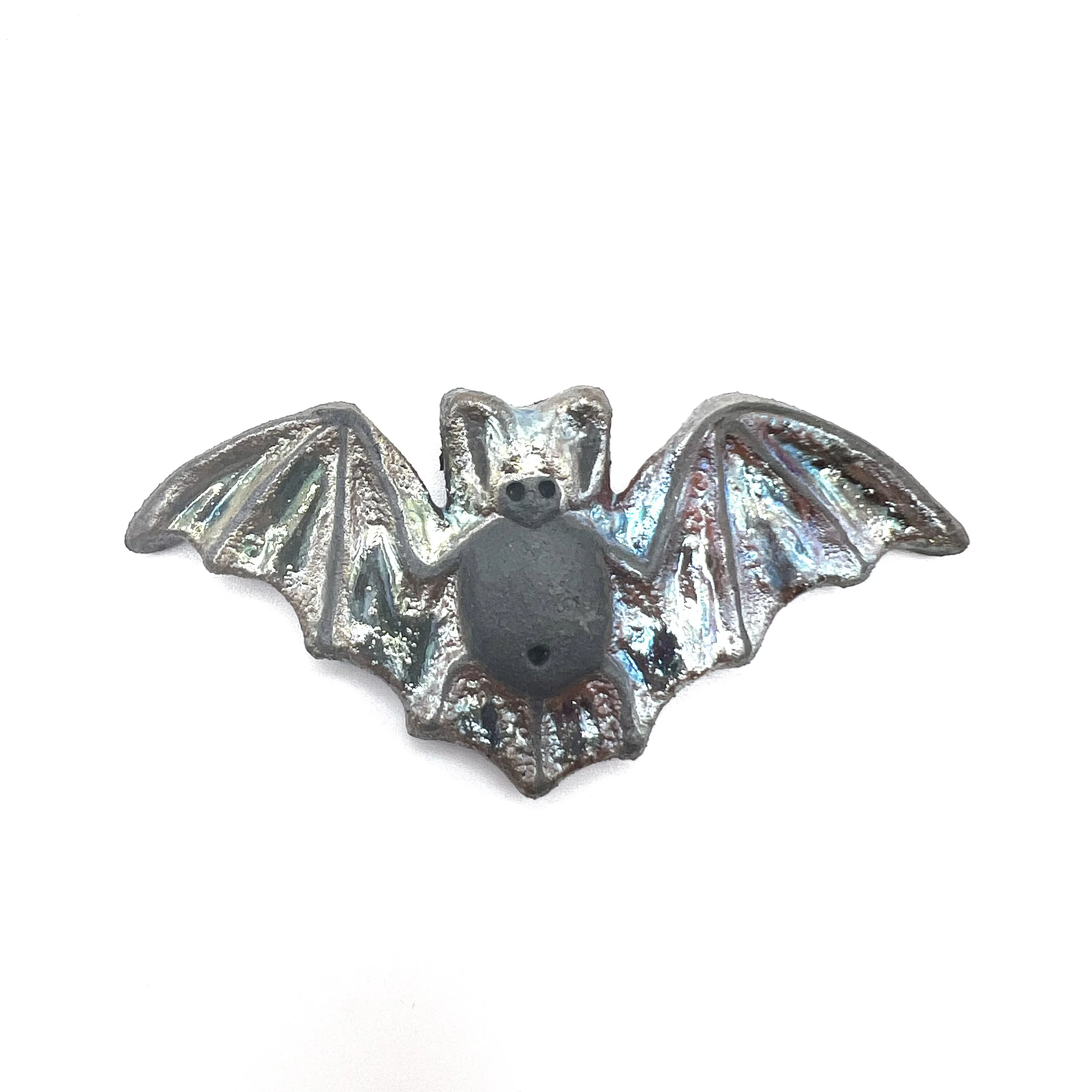 Raku Bat Cabochon Ceramic Jewelry Supply by MAKUstudio MAKU raku
