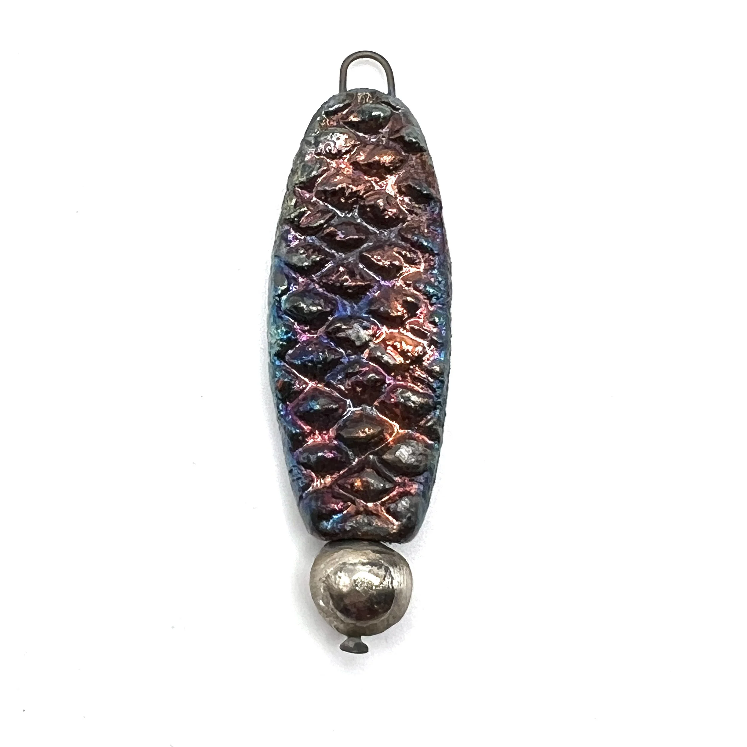 Raku Pendant Ceramic Jewelry Supply Handmade by MAKUstudio MAKU raku