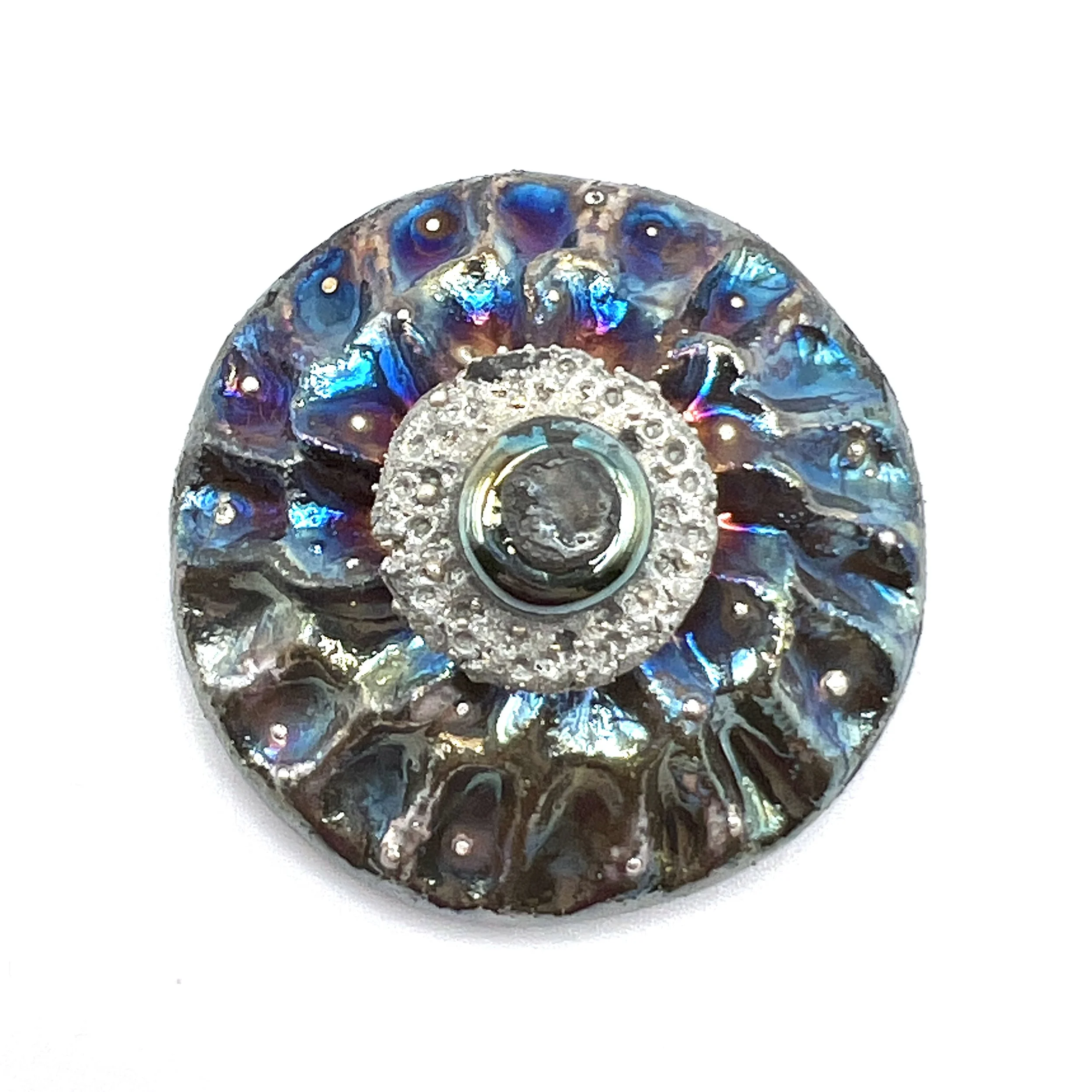 Raku Cabochon Jewelry Supply Handmade by MAKUstudio MAKU raku