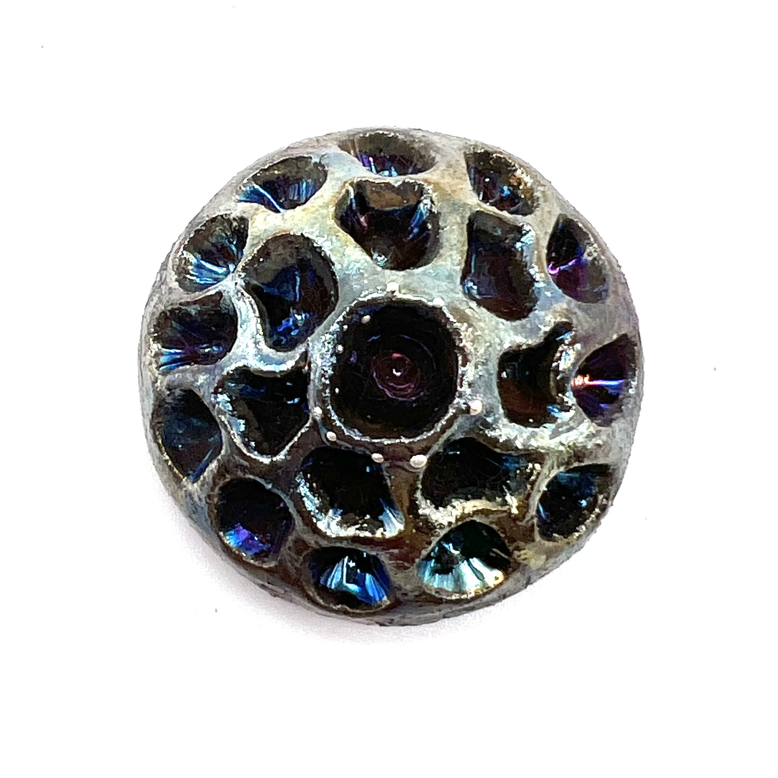 Raku Cabochon Jewelry Supply Handmade by MAKUstudio MAKU raku