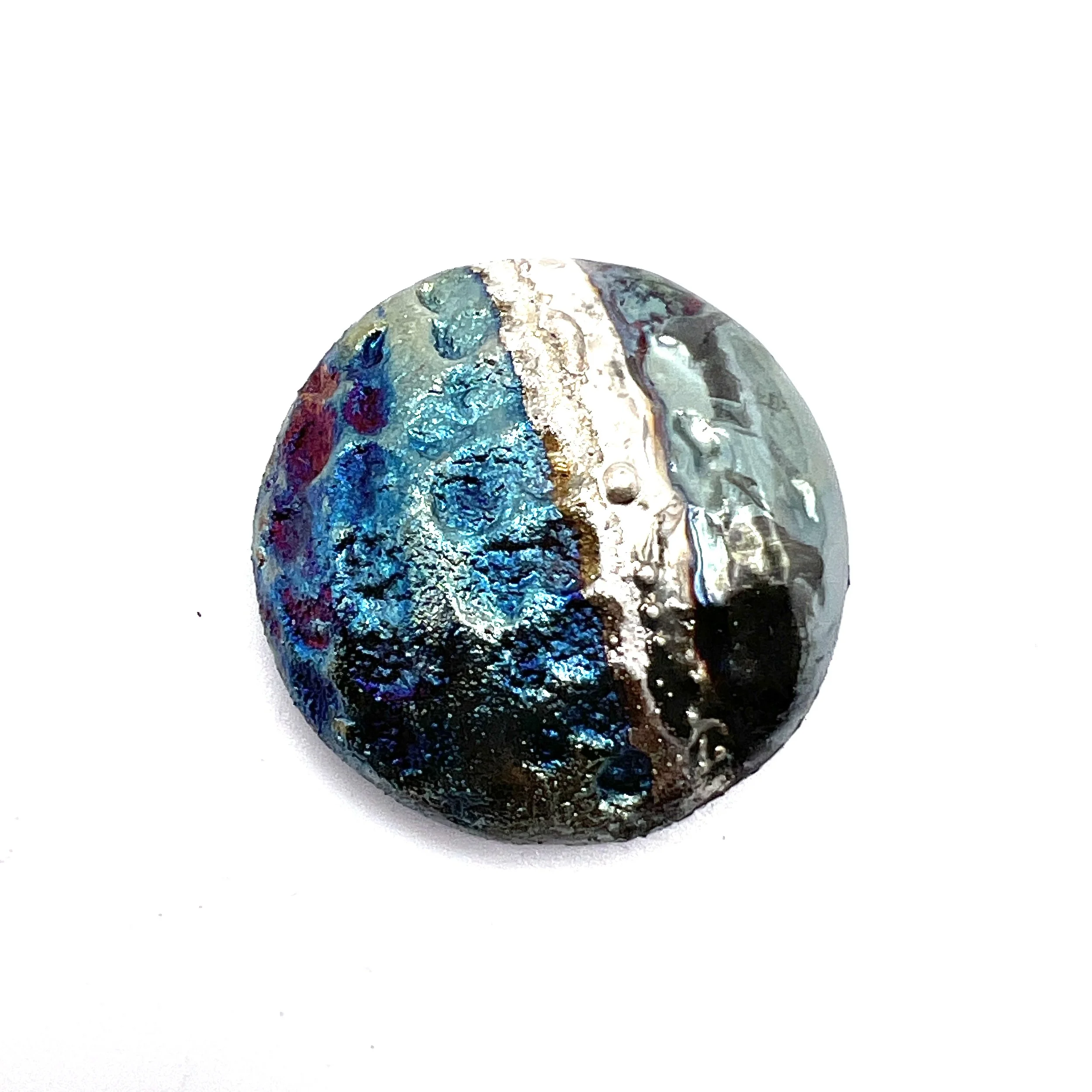 Raku Cabochon Jewelry Supply Handmade by MAKUstudio MAKU raku