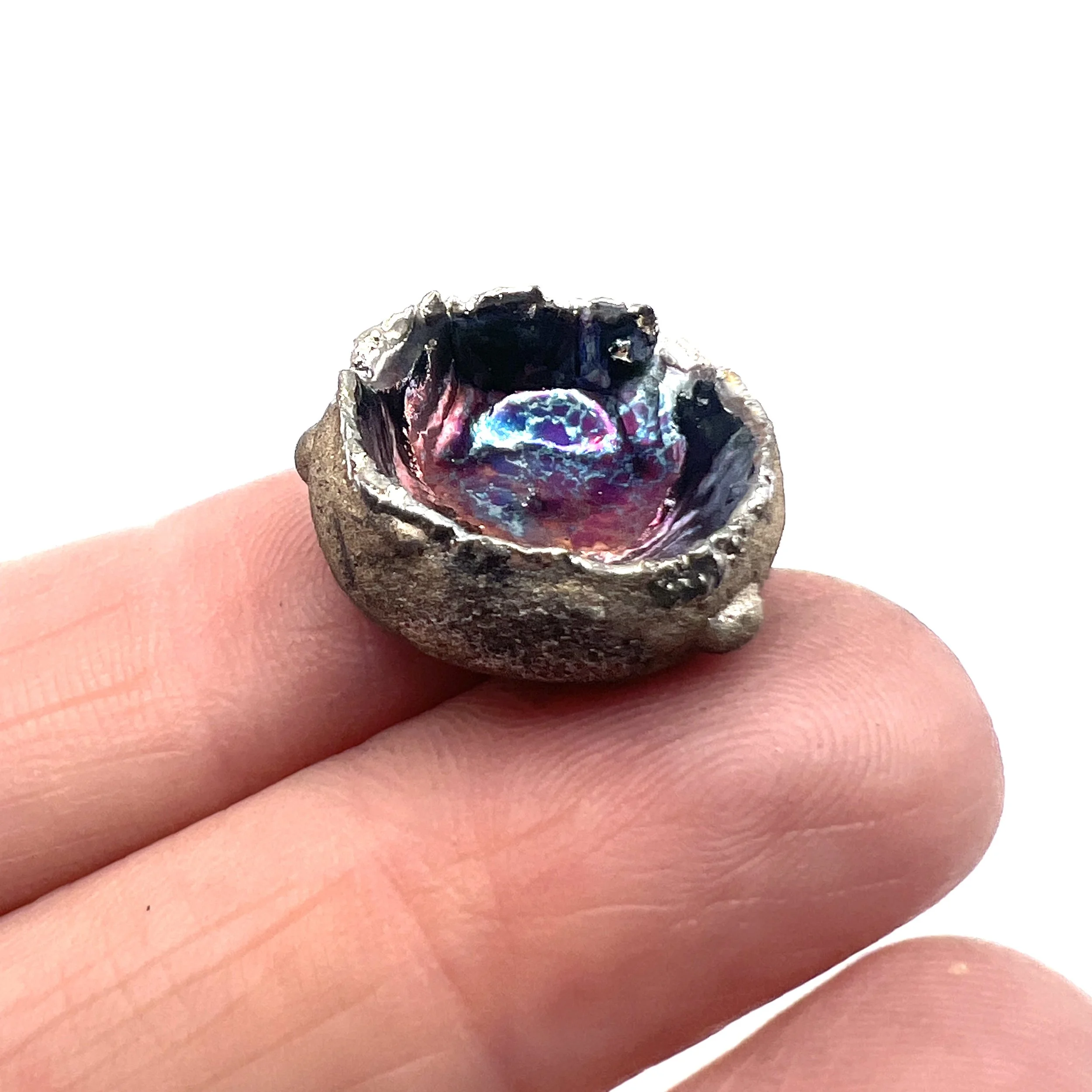 Pod Raku Cabochon Jewelry Supply Handmade by MAKUstudio MAKU raku