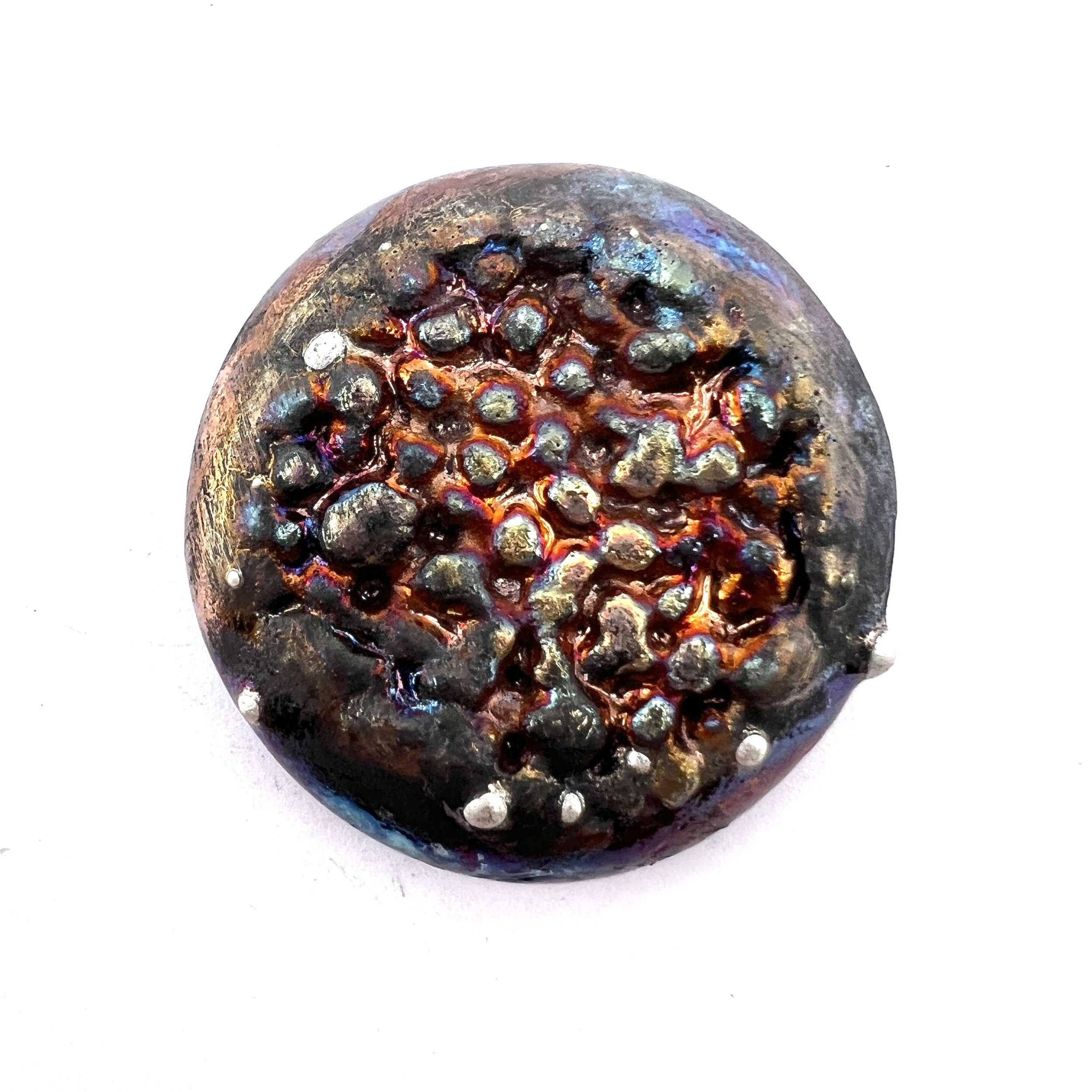 Raku Cabochon Jewelry Supply Handmade by MAKUstudio MAKU raku