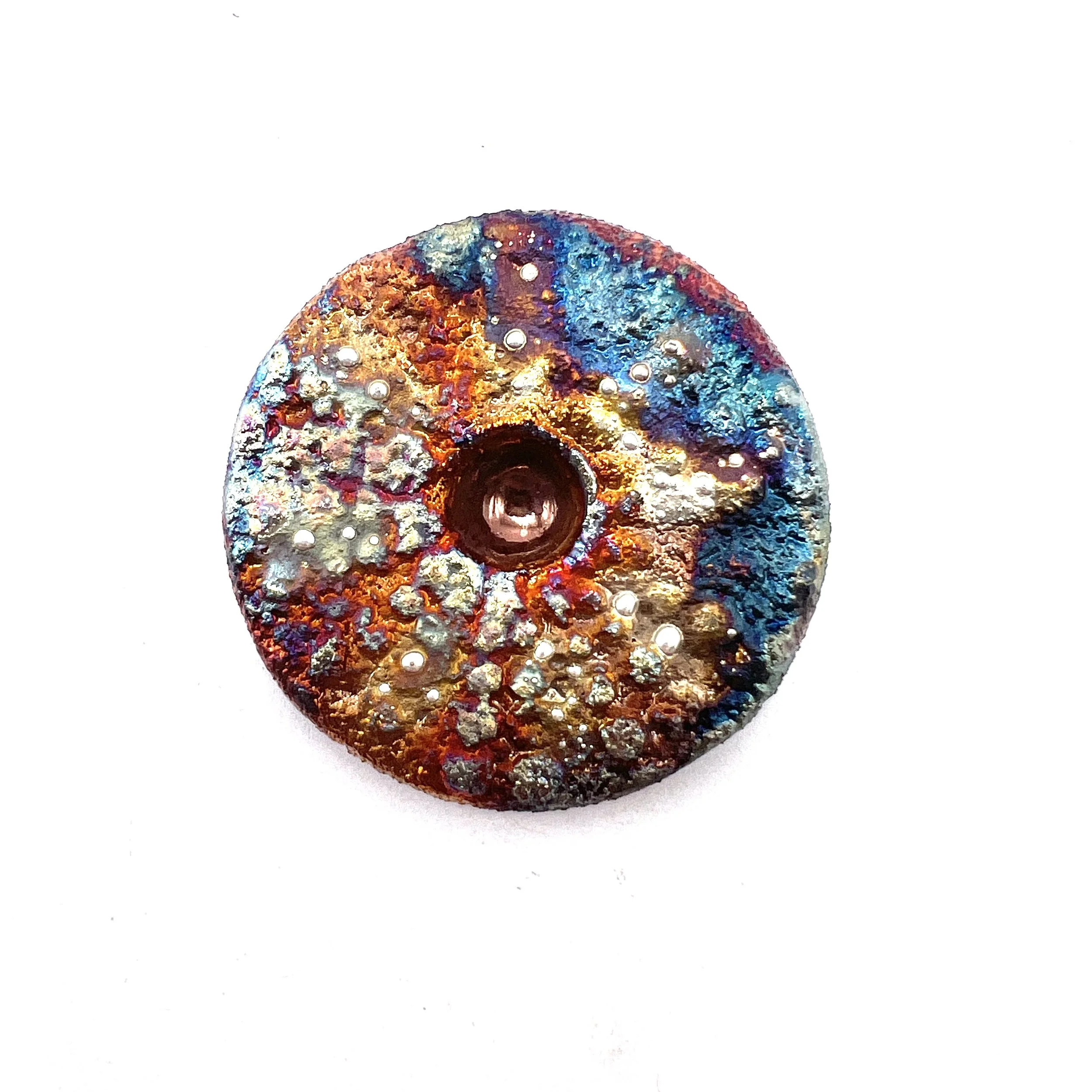 Raku Cabochon Jewelry Supply Handmade by MAKUstudio MAKU raku