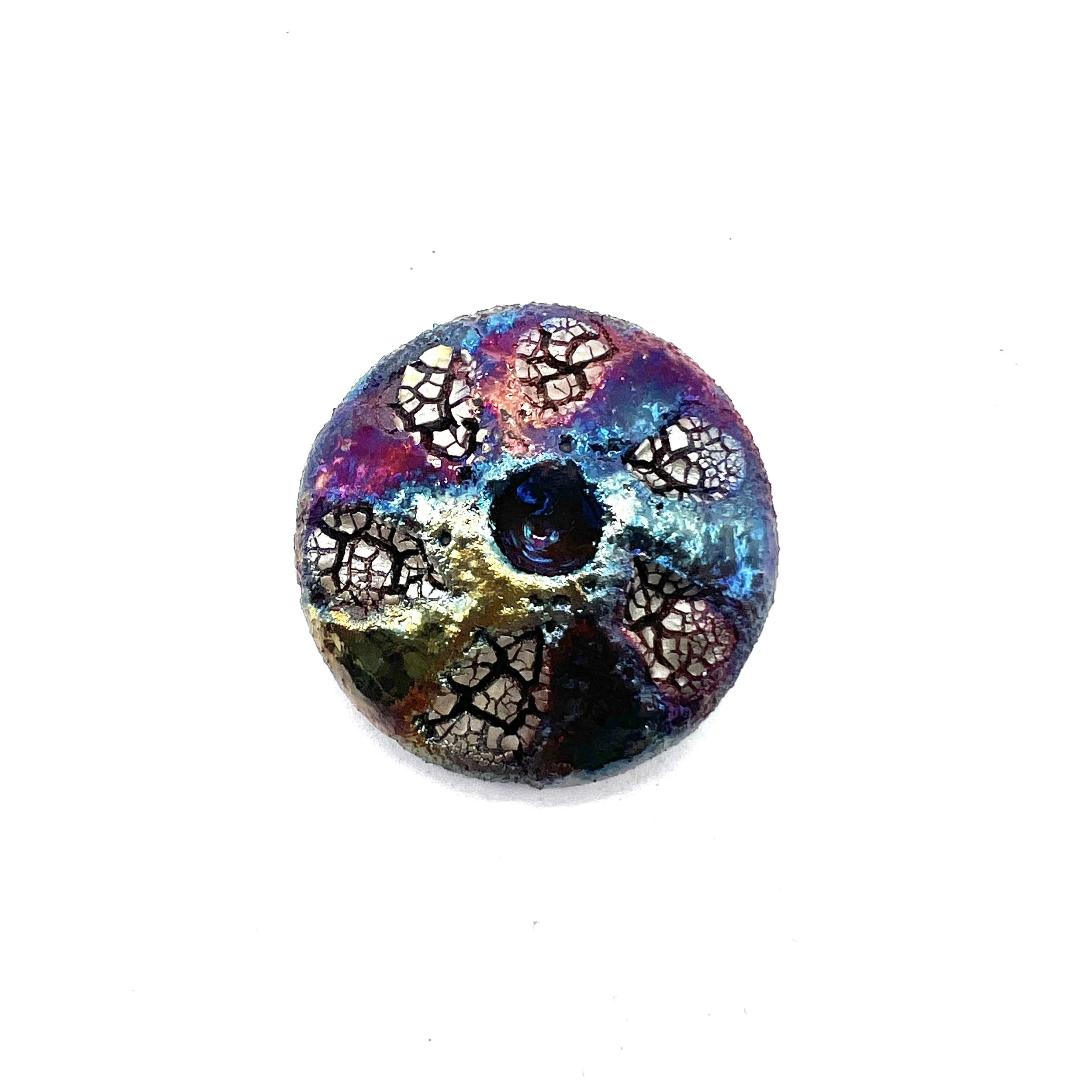 Raku Cabochon Jewelry Supply Handmade by MAKUstudio MAKU raku