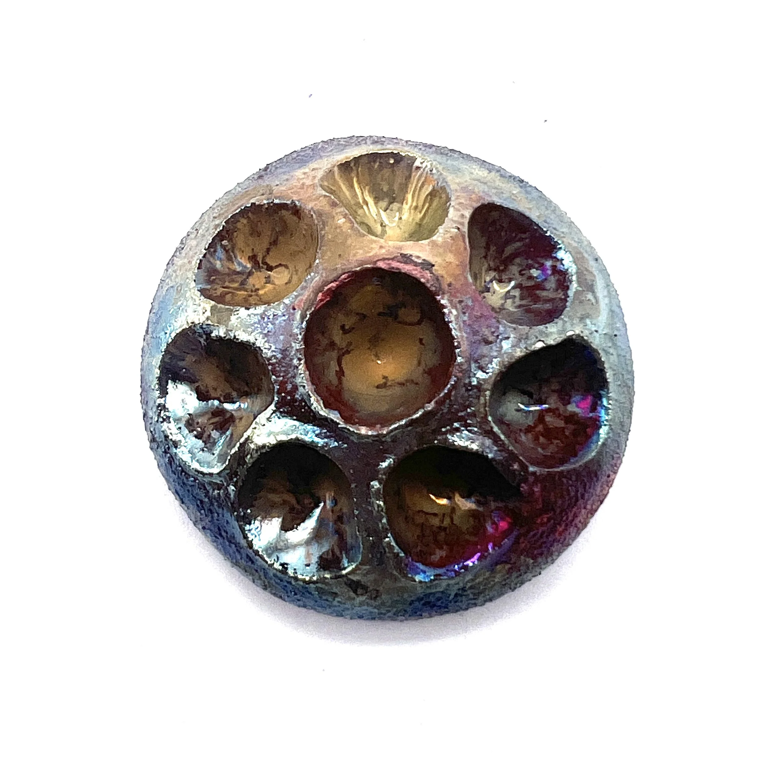 Raku Cabochon Jewelry Supply Handmade by MAKUstudio MAKU raku