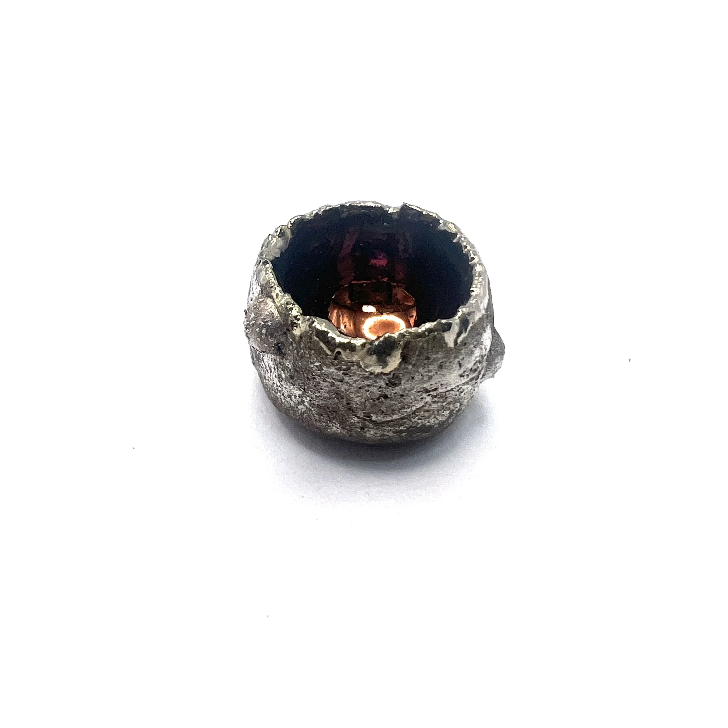Pod Raku Cabochon Jewelry Supply Handmade by MAKUstudio MAKU raku