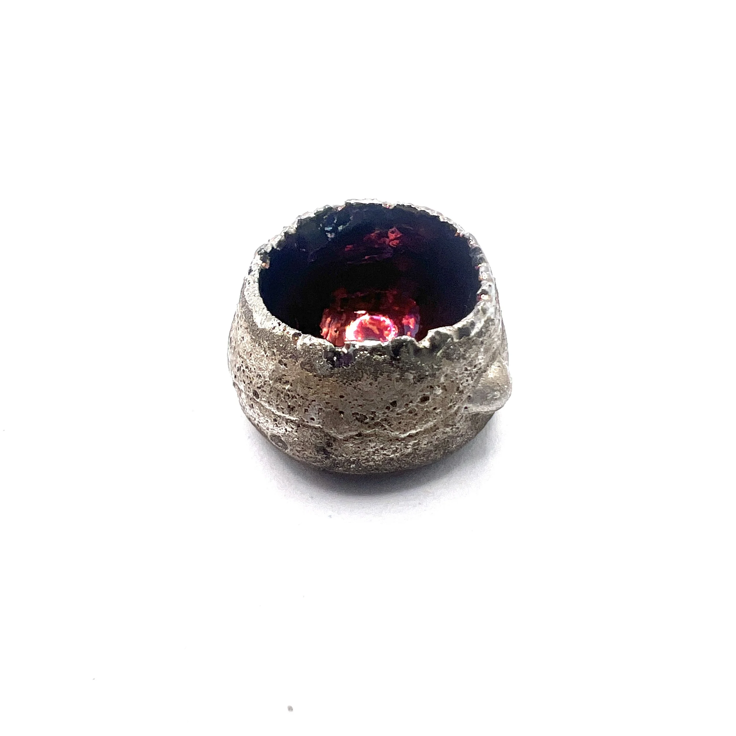 Pod Raku Cabochon Jewelry Supply Handmade by MAKUstudio MAKU raku