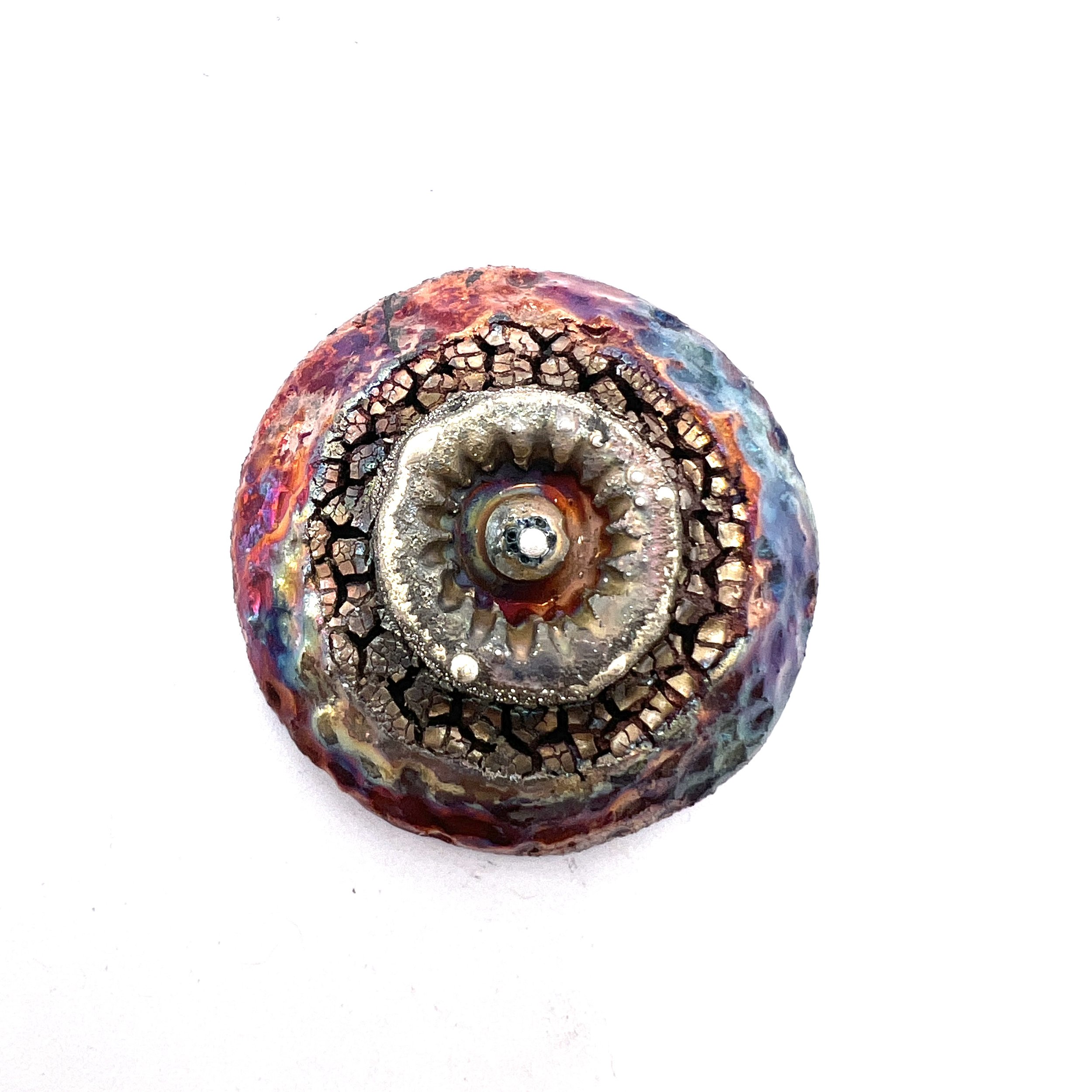 Raku Cabochon Jewelry Supply Handmade by MAKUstudio MAKU raku