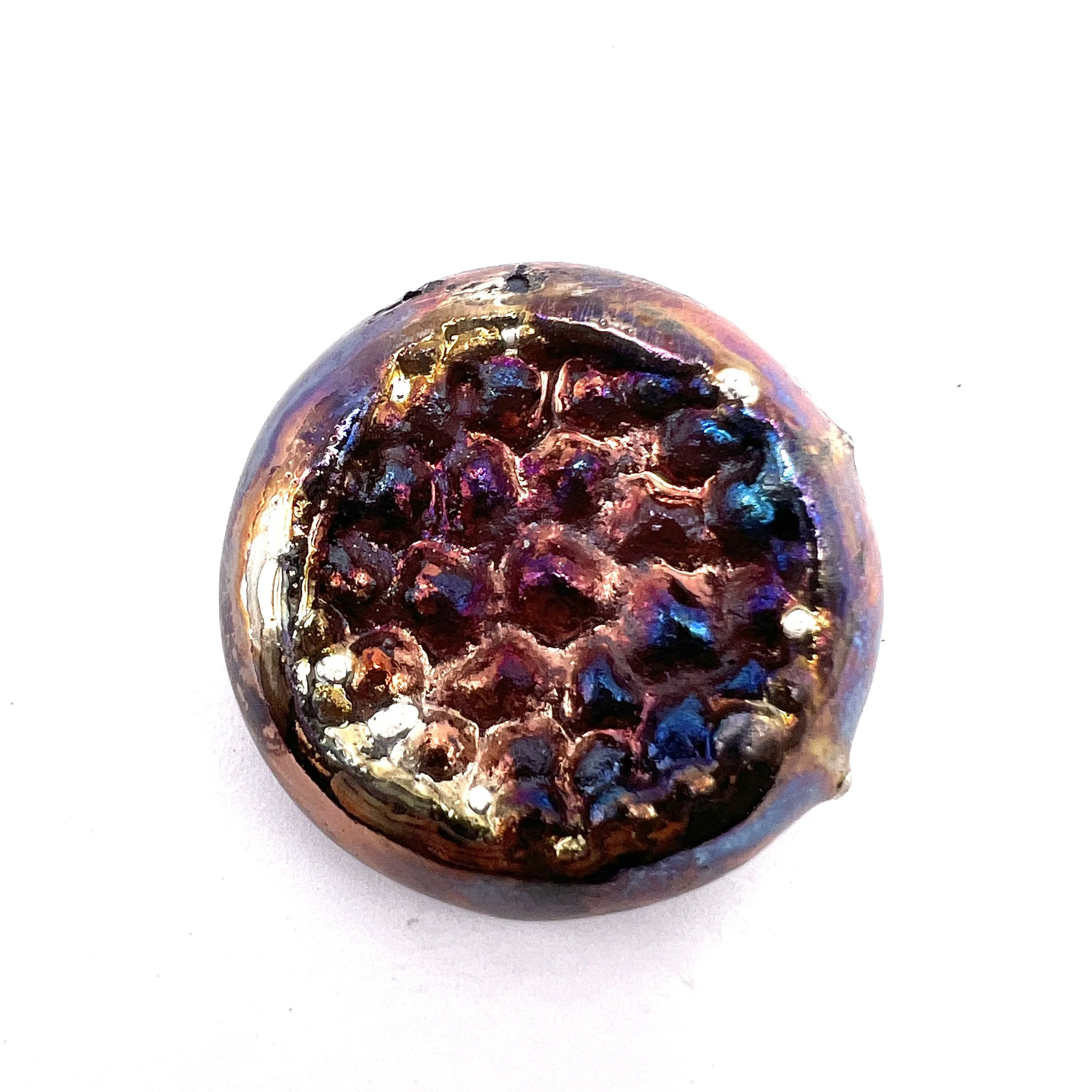 Raku Cabochon Jewelry Supply Handmade by MAKUstudio MAKU raku