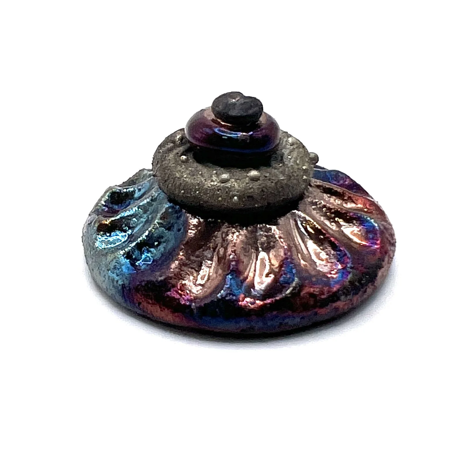Raku Cabochon Jewelry Supply Handmade by MAKUstudio MAKU raku