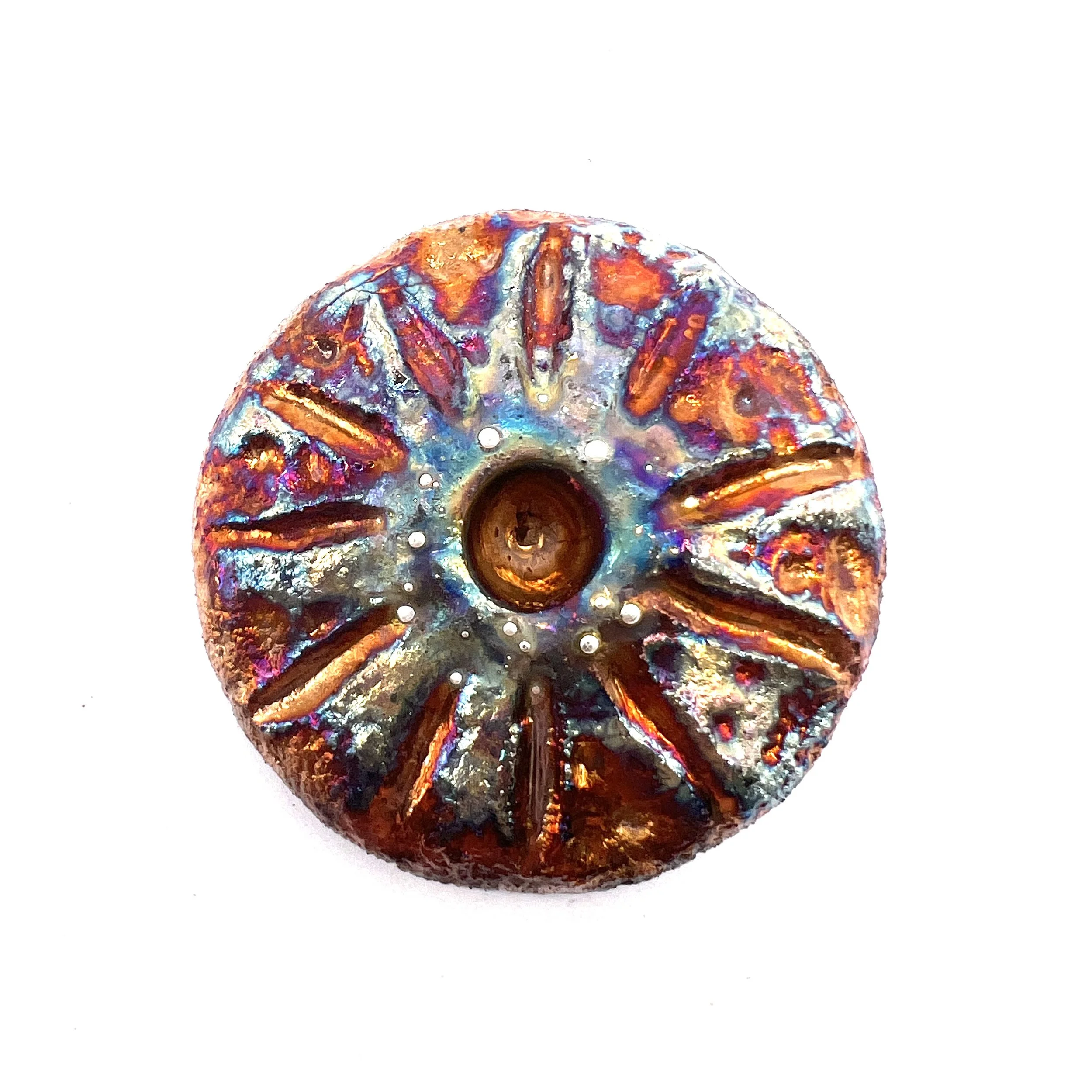 Raku Cabochon Jewelry Supply Handmade by MAKUstudio MAKU raku