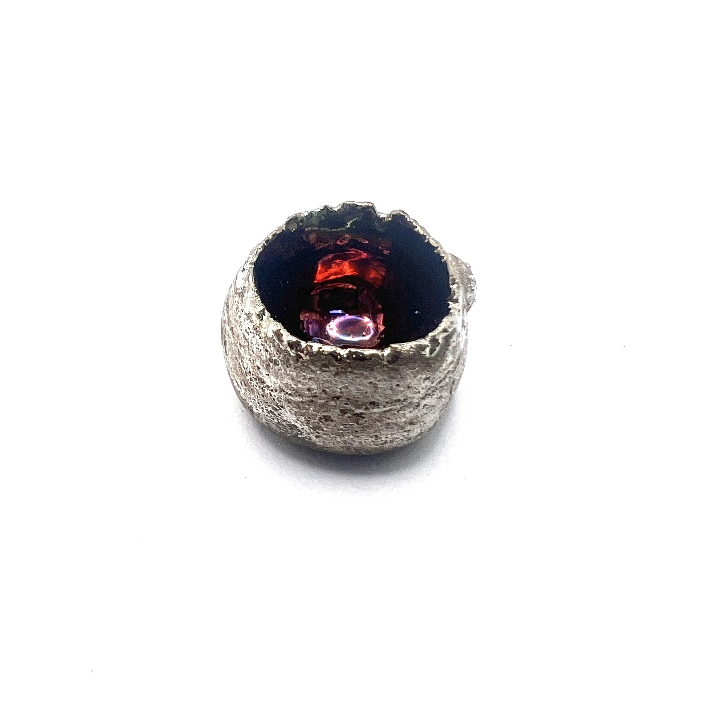 Pod Raku Cabochon Jewelry Supply Handmade by MAKUstudio MAKU raku