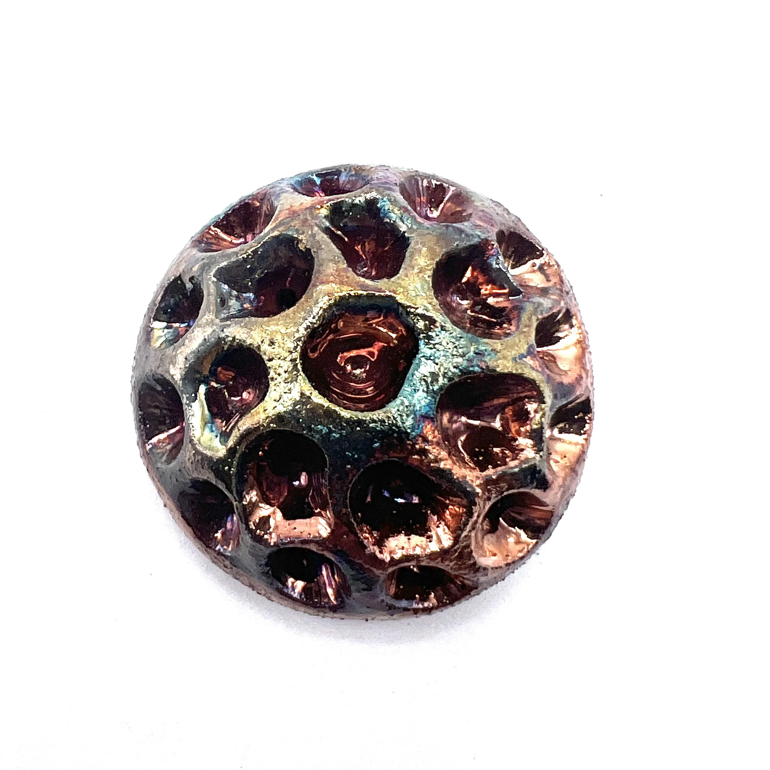 Raku Cabochon Jewelry Supply Handmade by MAKUstudio MAKU raku