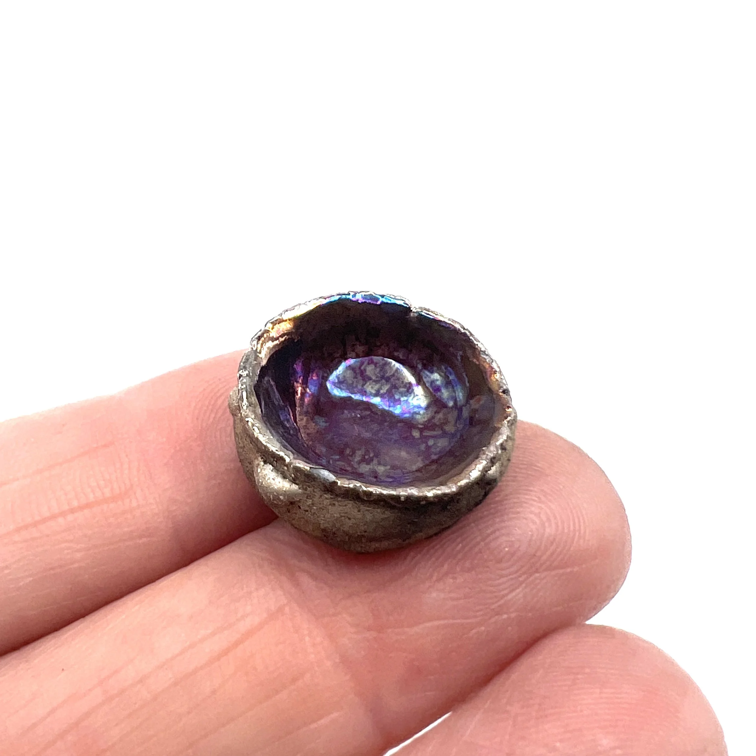 Pod Raku Cabochon Jewelry Supply Handmade by MAKUstudio MAKU raku