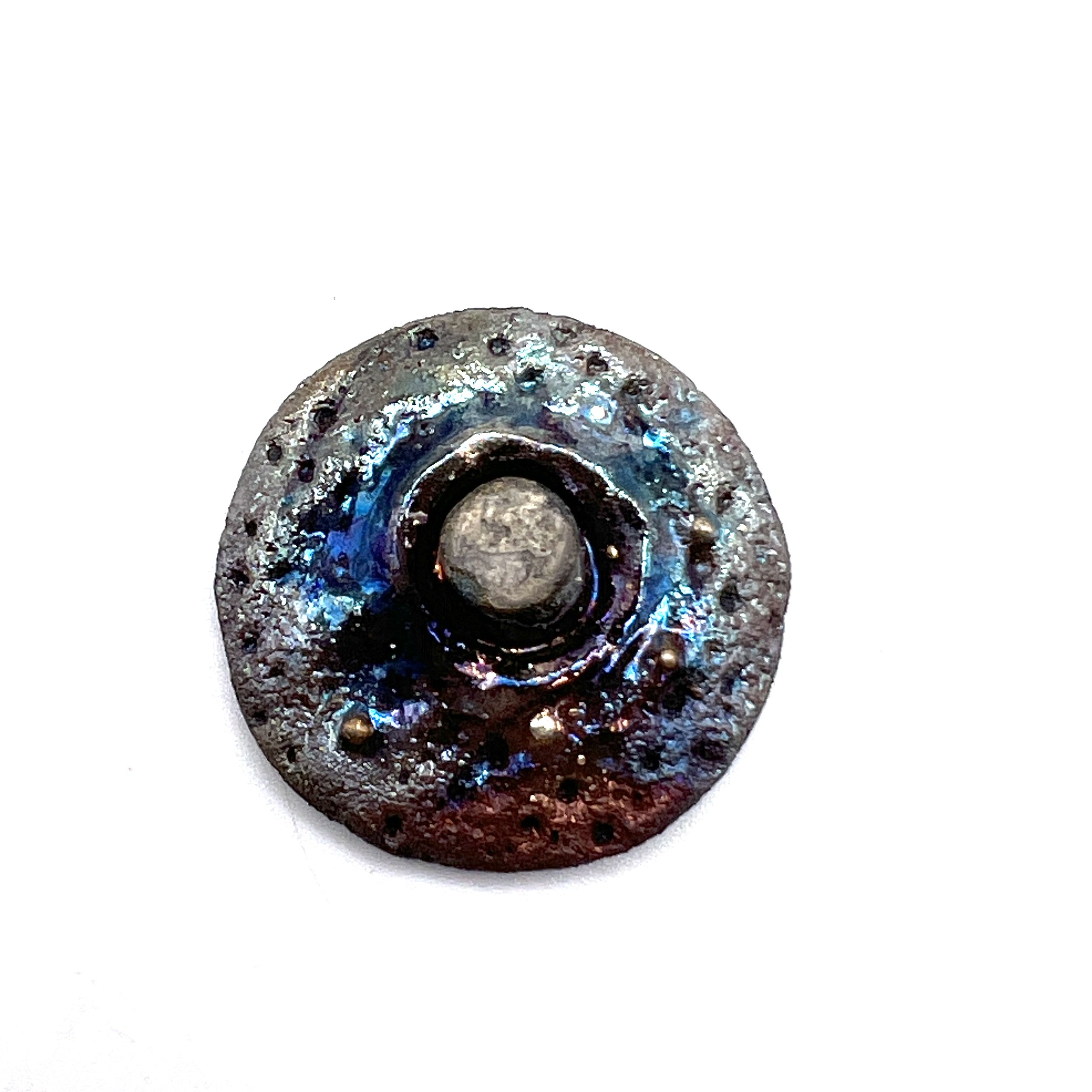 Raku Cabochon Ceramic Pottery Jewelry Supply Handmade by MAKUstudio MAKU raku