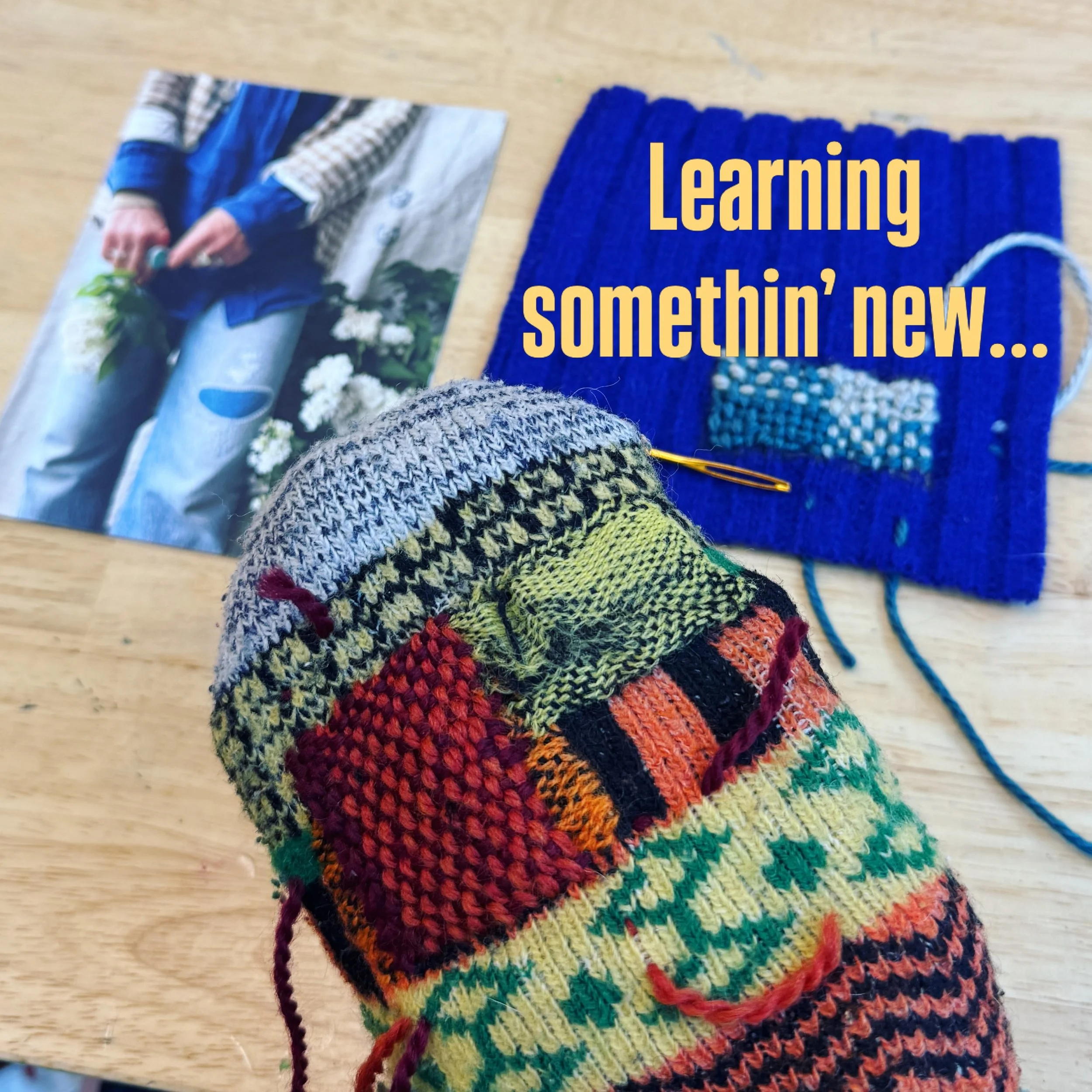 What a joy to learn from @katrinarodabaugh today at @bldg61 
She stretched our brains AND our creativity. Massive appreciation for sharing your deep skills Katrina!
