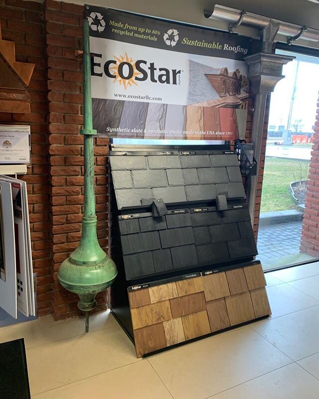 Made a new display board today for our new line of Ecostar slate Quiet out there! Be safe and social distance everyone