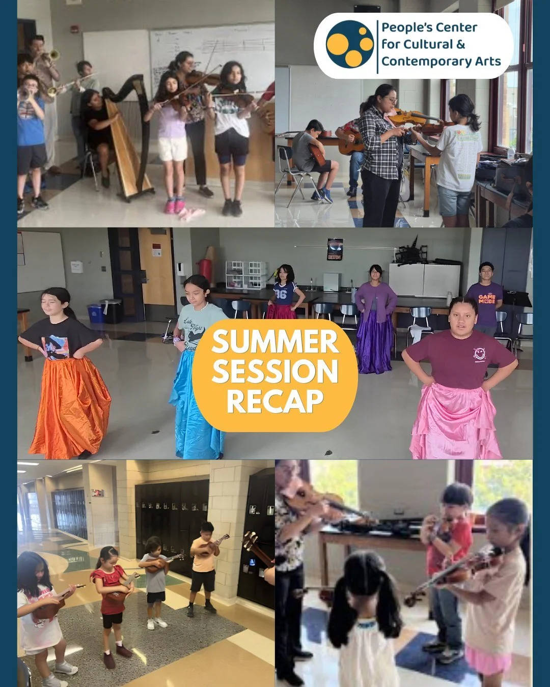 ☀️ A summer to remember! 🎻💃

Orozco Summer Camp students spent time learning new skills, celebrating culture, and growing through Mariachi and Danza Folcl&oacute;rica. Thank you to everyone who made this season so special&mdash;stay tuned for more 