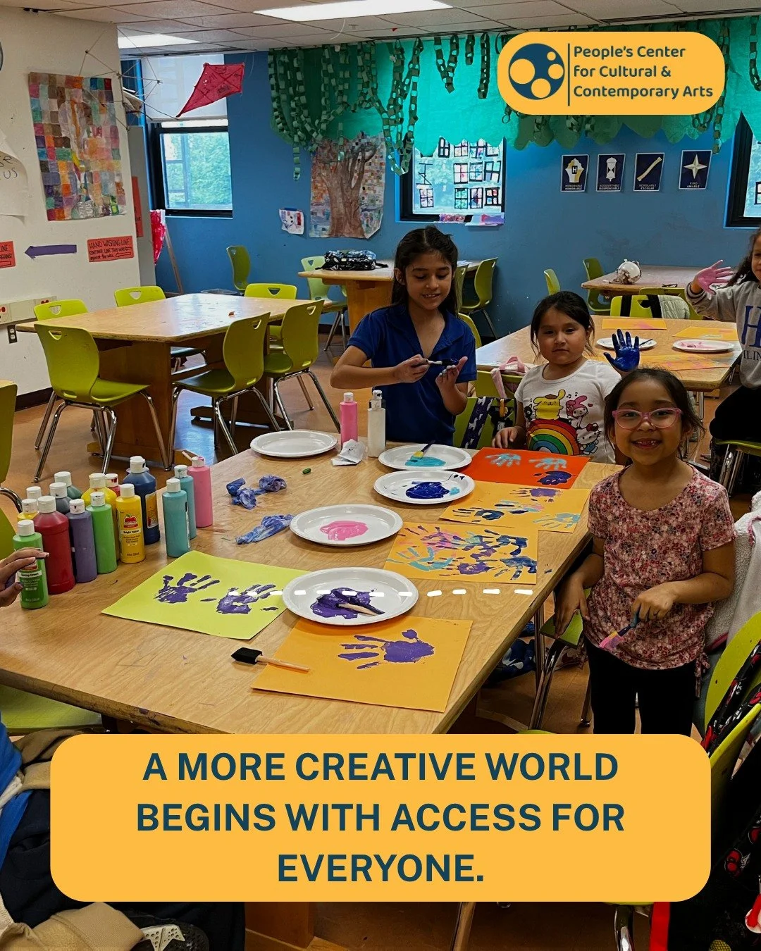 Rooted in our mission. Guided by our values.

At PCCCArts, we believe everyone deserves access to the arts and the opportunity to learn, create, and express themselves. 🎨 Every creative experience brings us one step closer to a world where creativit