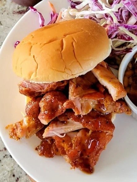 Smoked Pulled Chicken 