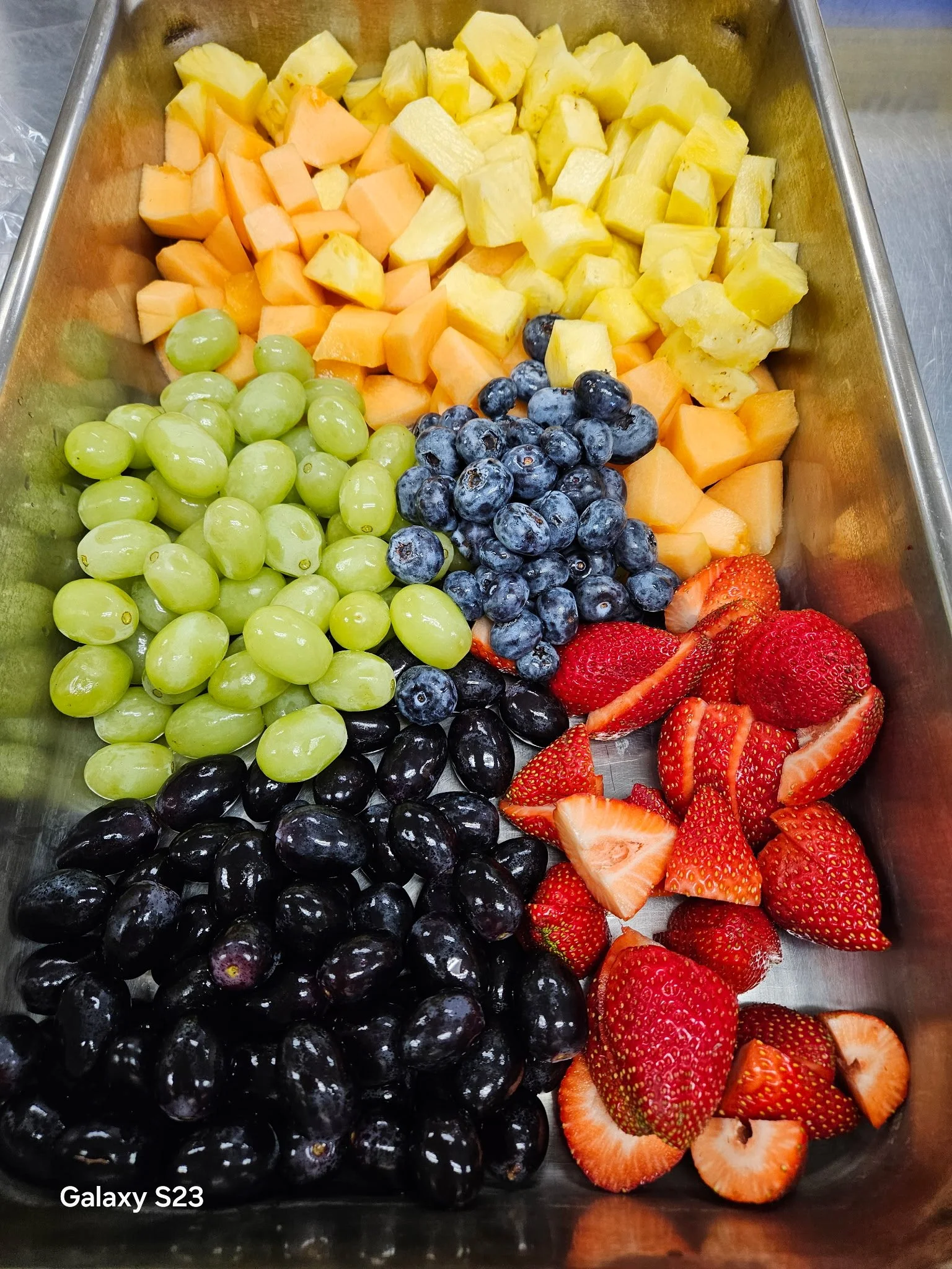 Fresh Fruit Rainbow