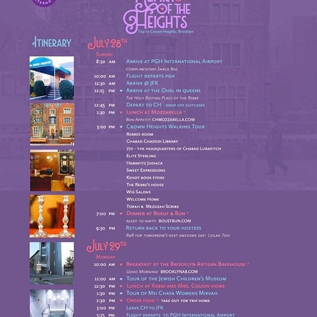 It&rsquo;s happening - Heart of the Heights #thejewishsisterhood #crownheightsbrooklyn #ohel #jewishsites #journeywithshternie #flying #travel