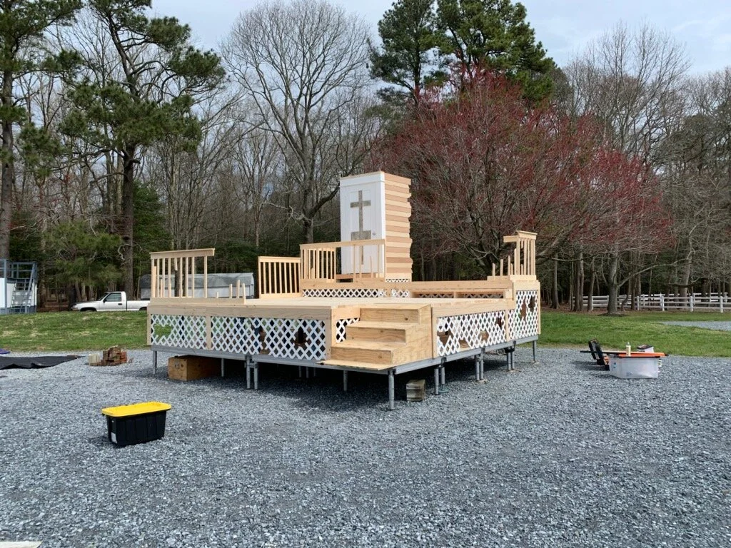 Overhire Carpenter for Brown Box Theatre Project's Touring Production of Mox Nox