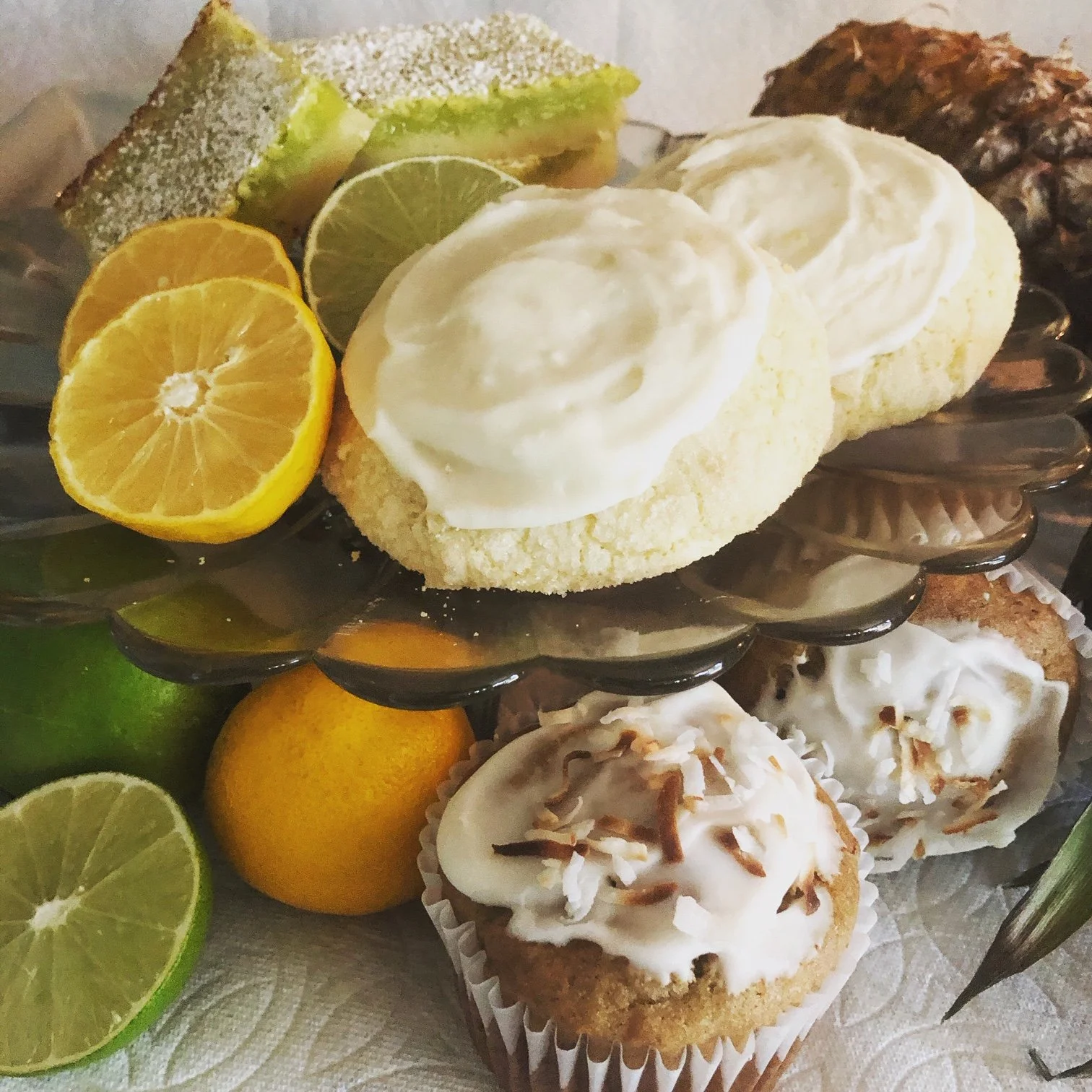 sugar cookie lime bar toasted coconut muffin dessert bar.JPG